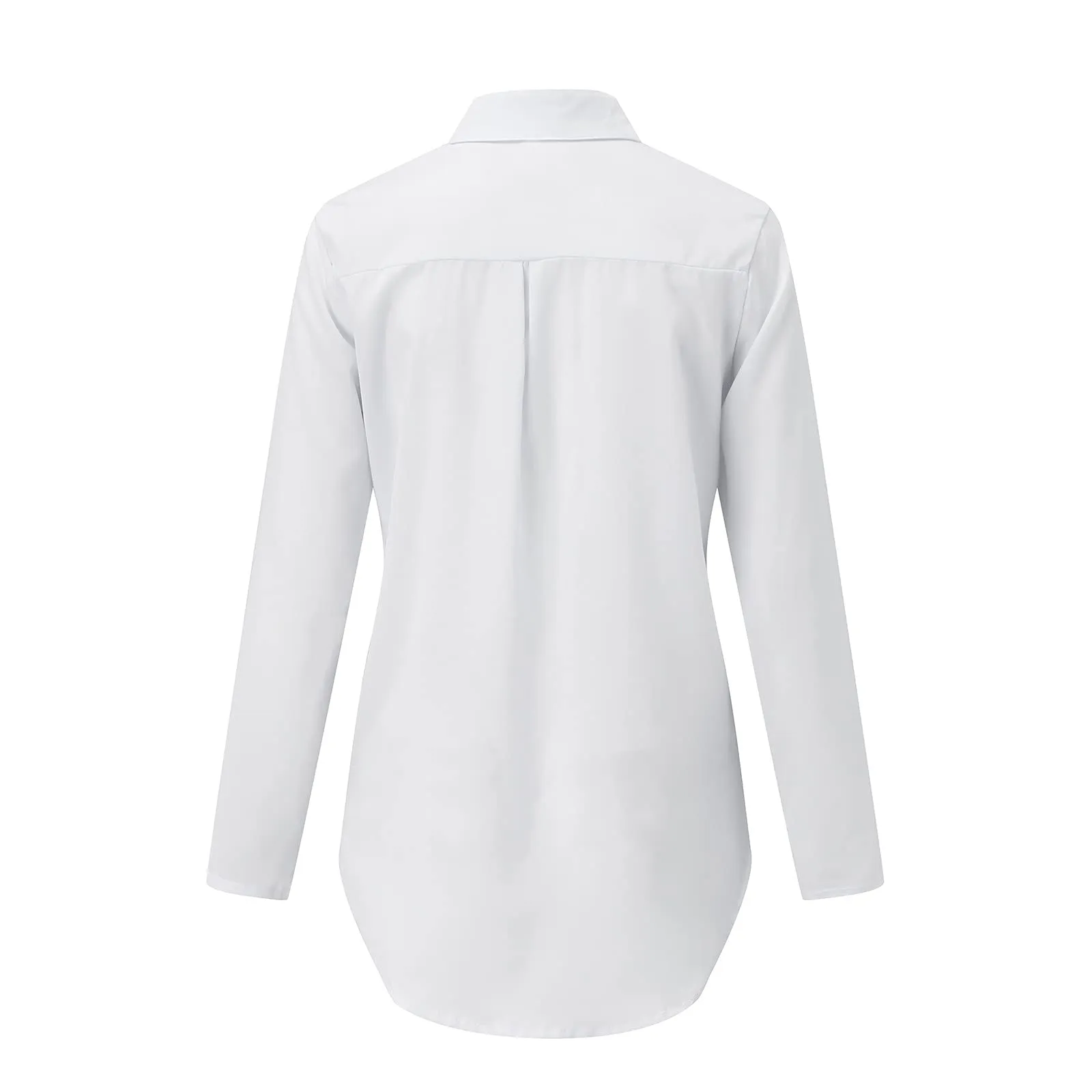 Uwdiohq Bluse con Paillettes Camicia Donna Elegante Maniche Corte Top Estivi Cotone Rosa Cipria - immagine 4