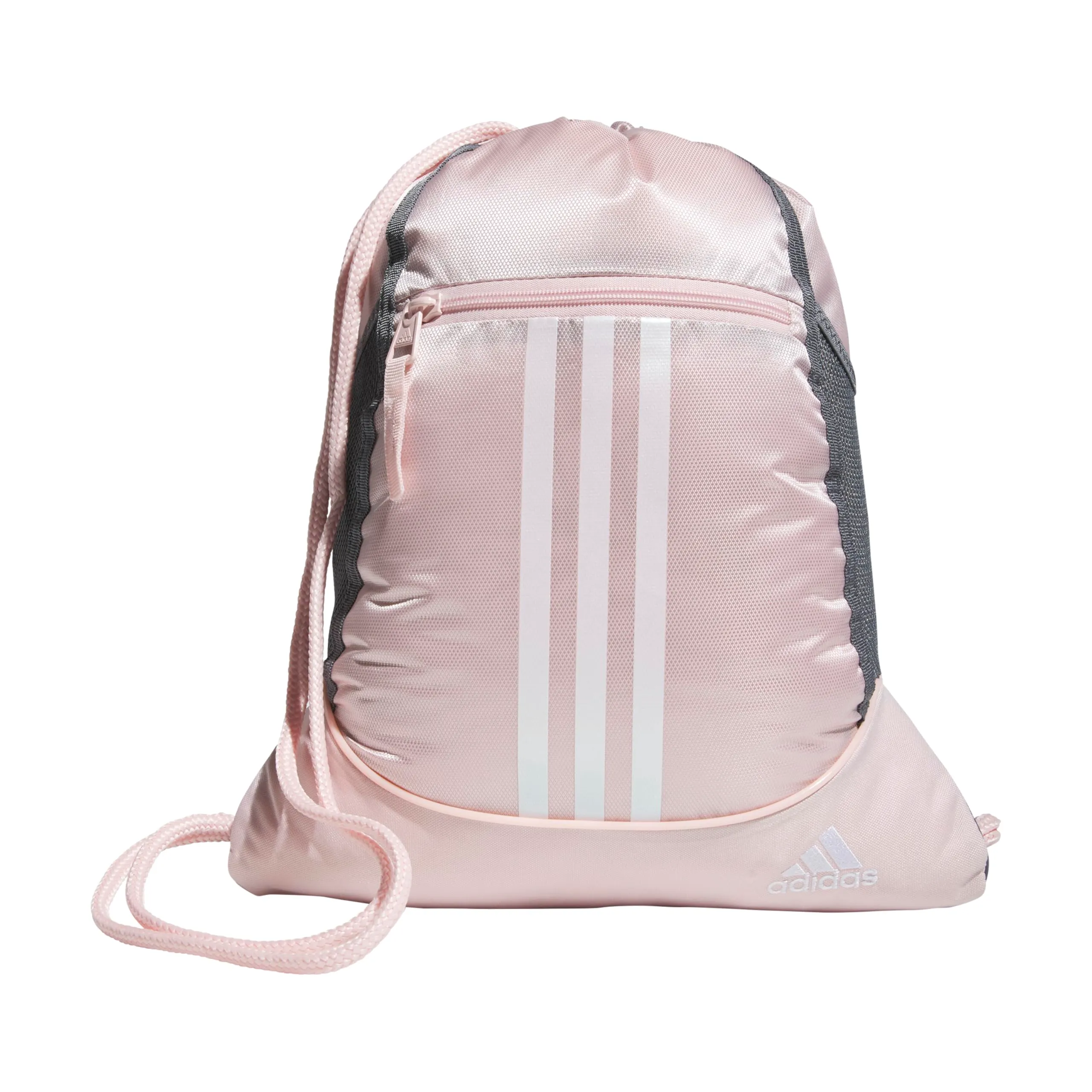 adidas Sackpacktasche Unisex, Rosa Sabbiato/Bianco/2, Taglia Unica - immagine 1