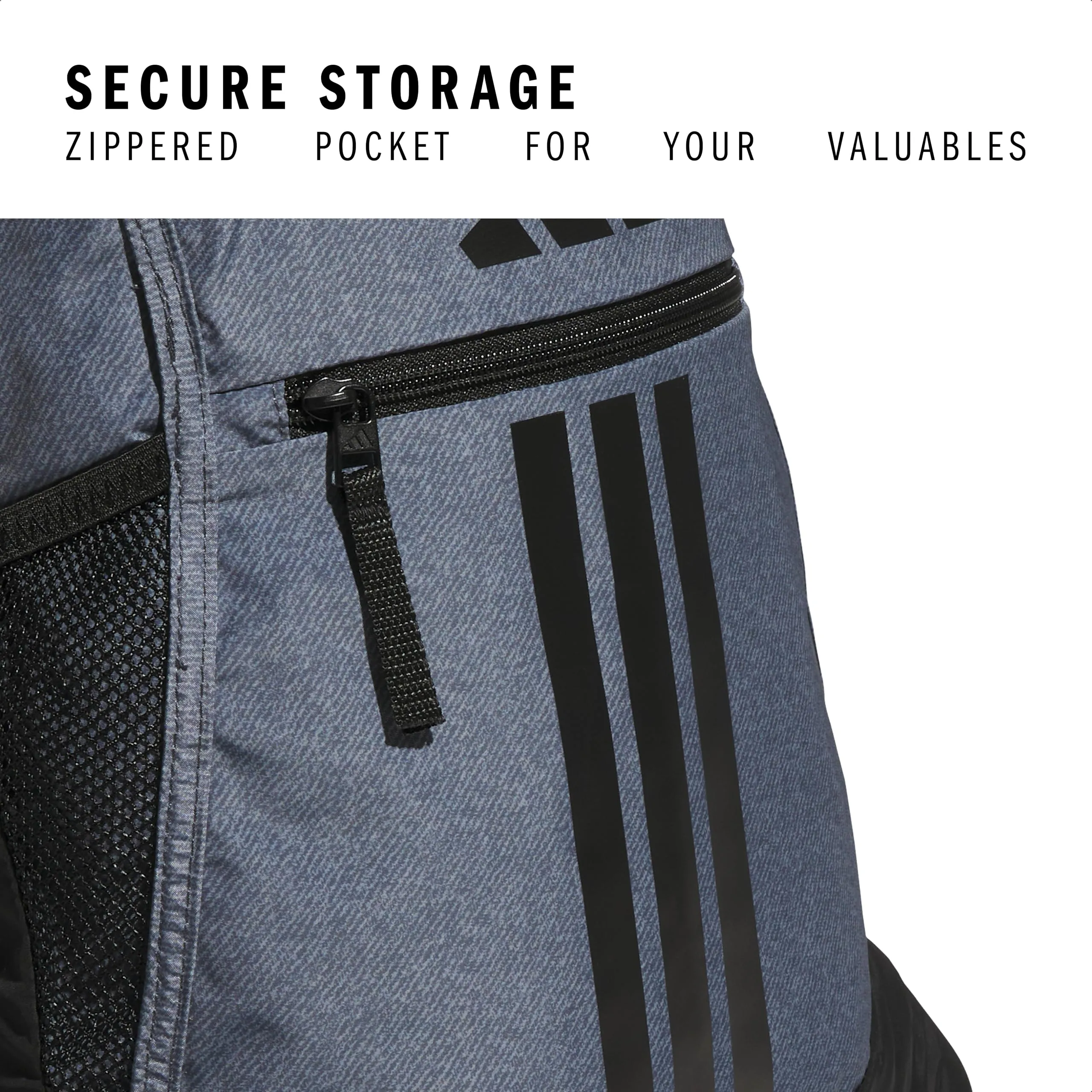 adidas Sackpacktasche Twill Onix Grey/Black - immagine 3
