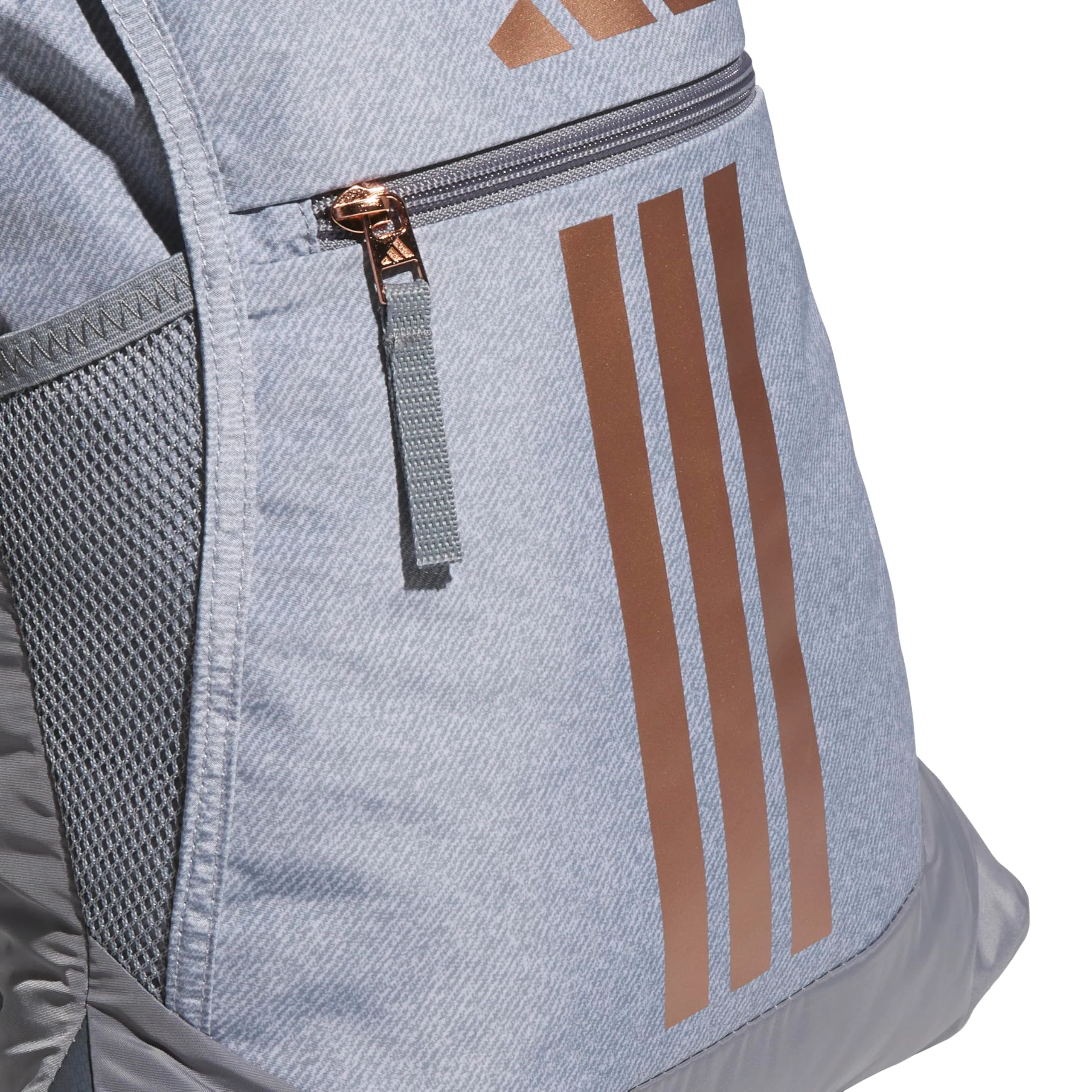 adidas Zaino Excel Unisex - Grigio Twill/Oro Rosa/Grigio - immagine 4
