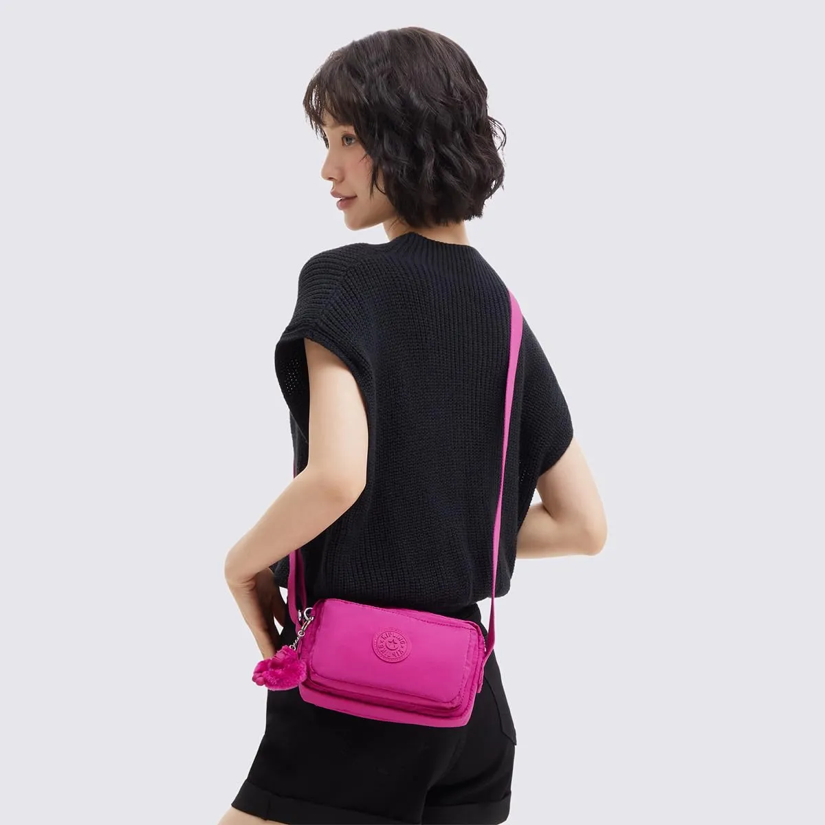 Kipling Abanu 2L Crossbody Bag - Rosa - immagine 6