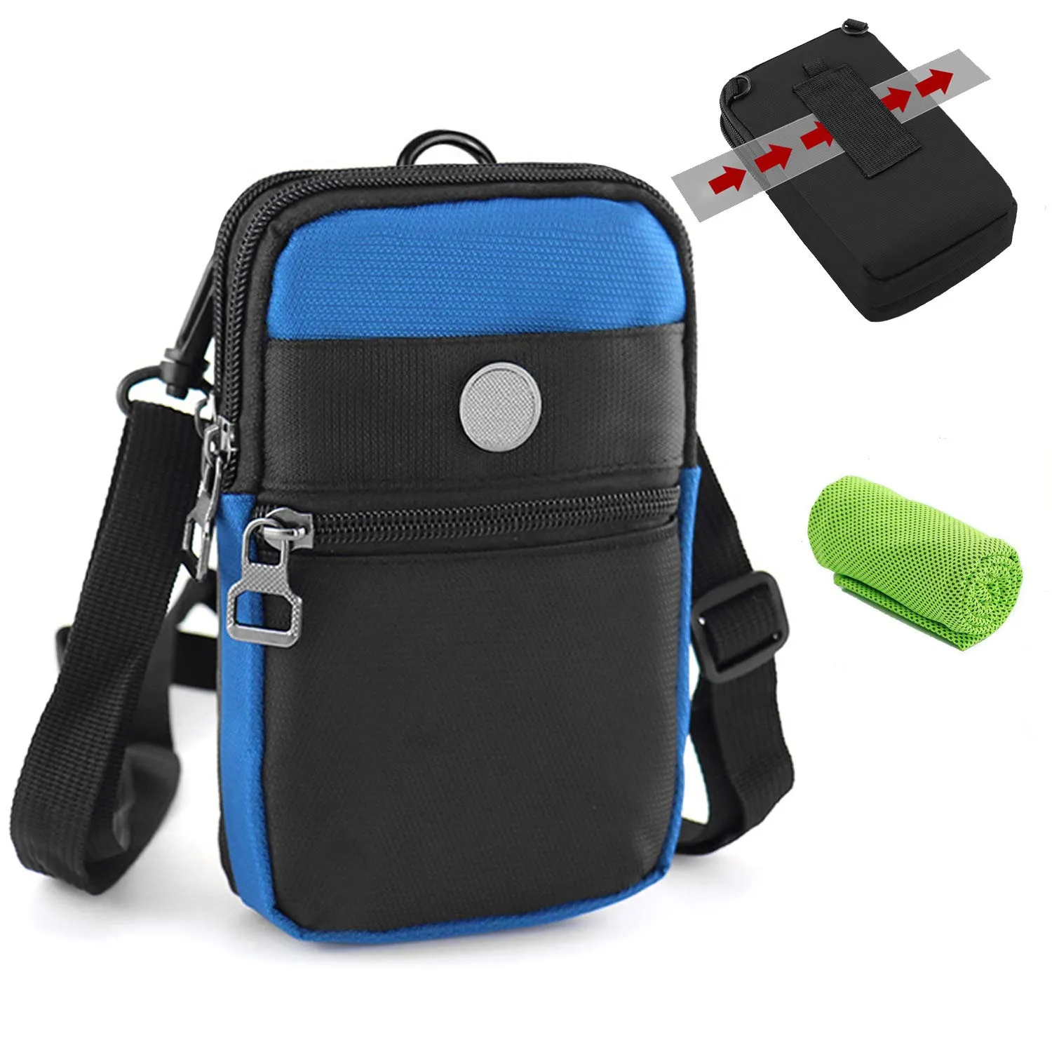 CYchen Marsupio Impermeabile Monospalla, Zaino a Tracolla Sling Bag per Uomo e Donna - immagine 1