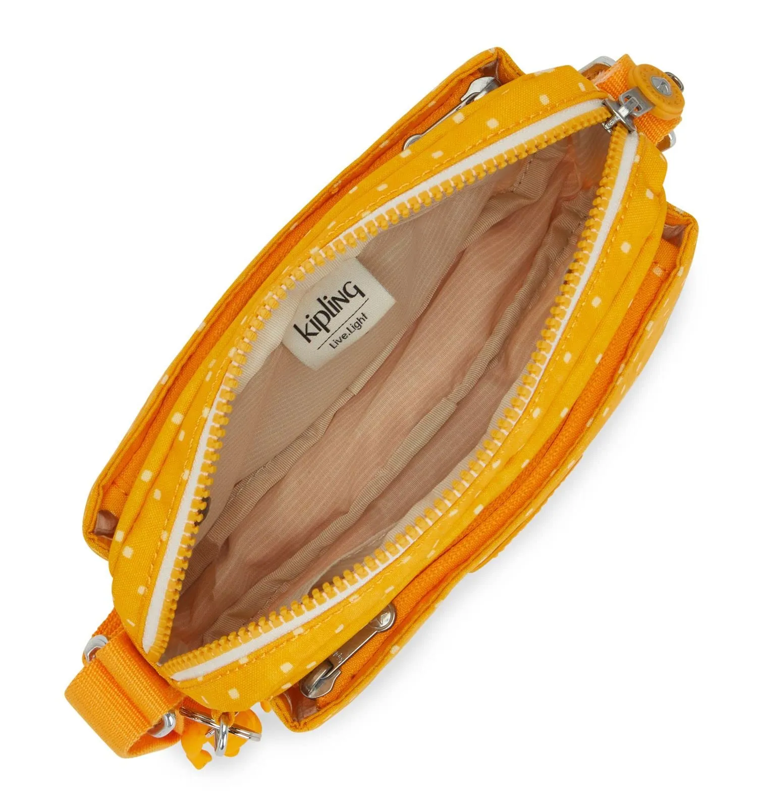 Kipling Abanu Borse a Tracolla Donna Morbido Dot Giallo - immagine 6