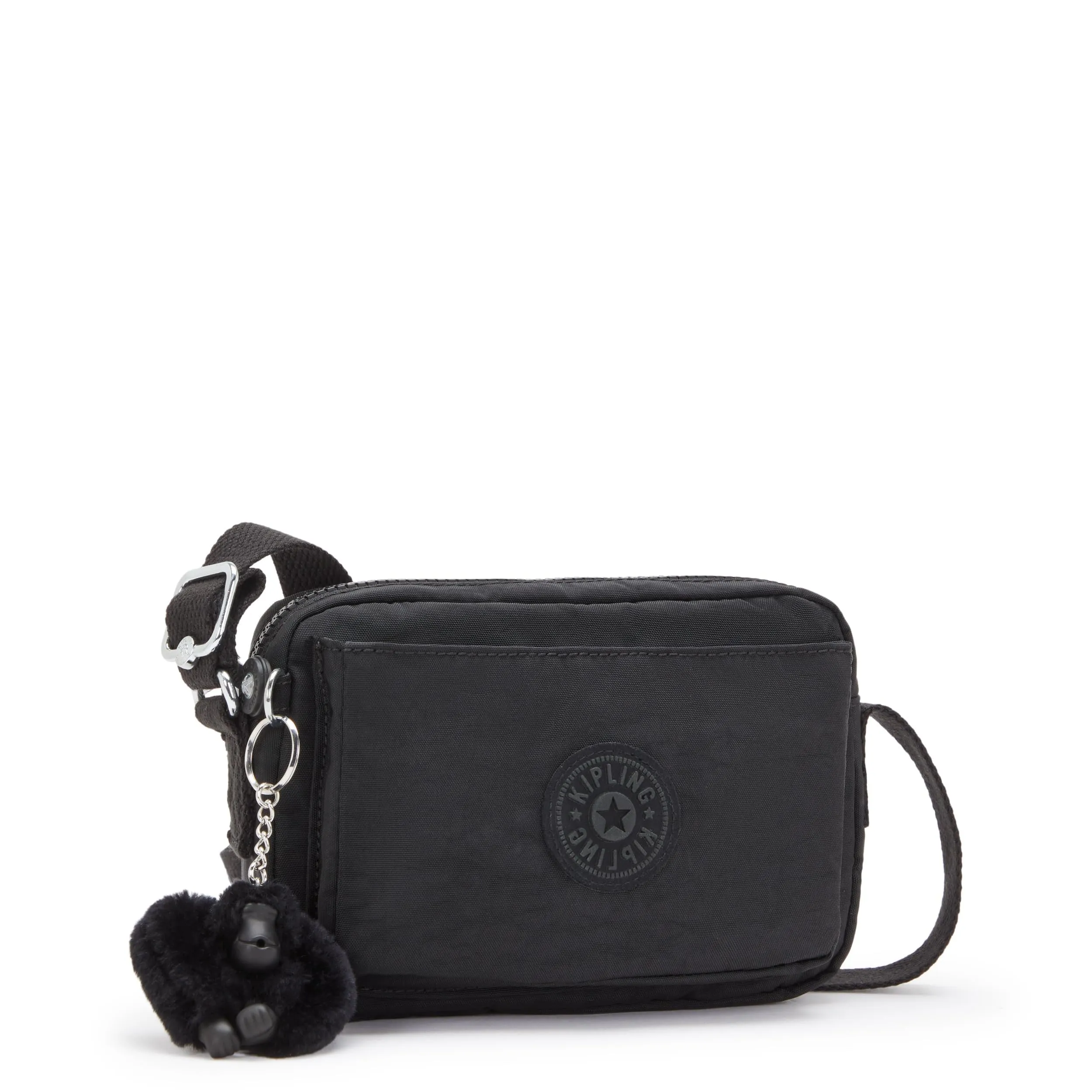 Kipling Abanu Borsa a tracolla piccola, Black Noir - immagine 1