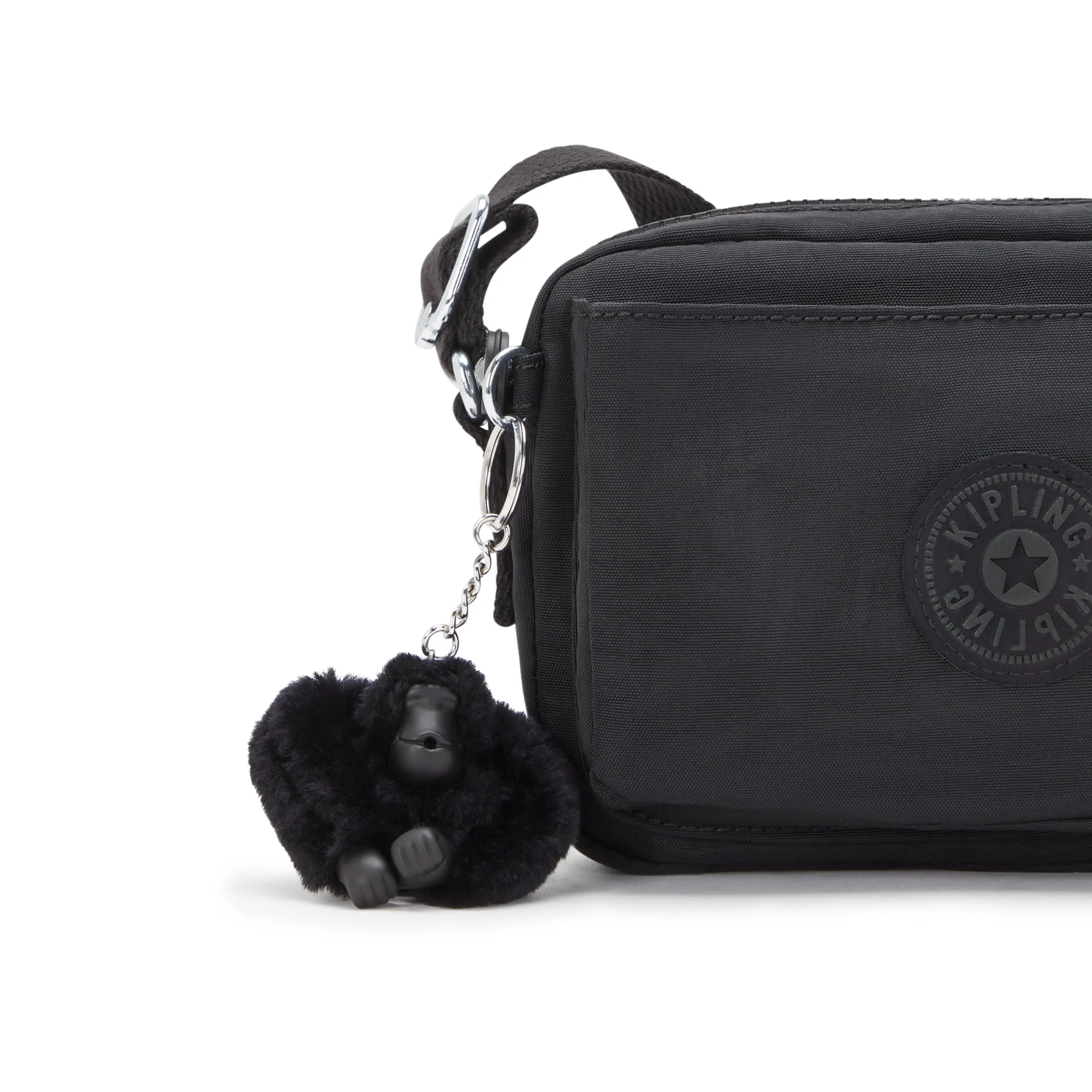 Kipling Abanu Borsa a tracolla piccola, Black Noir - immagine 3