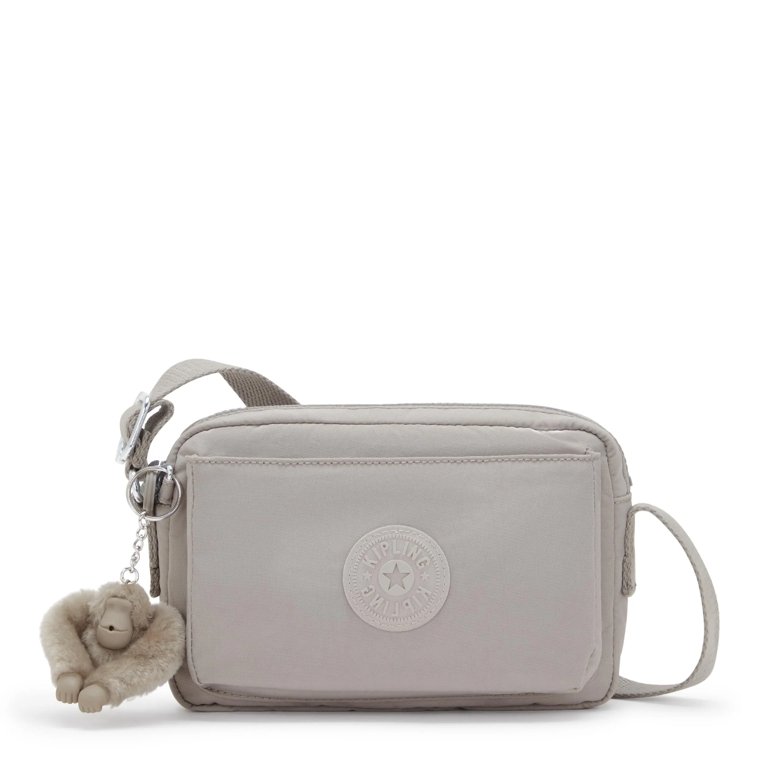 Kipling Abanu Borsa a tracolla piccola, Grey Gris - immagine 4