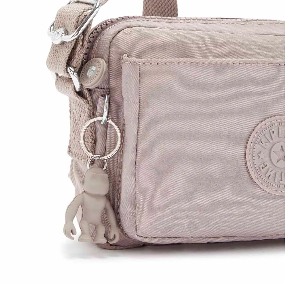 Kipling Abanu Borsa a tracolla piccola, Grey Gris - immagine 7
