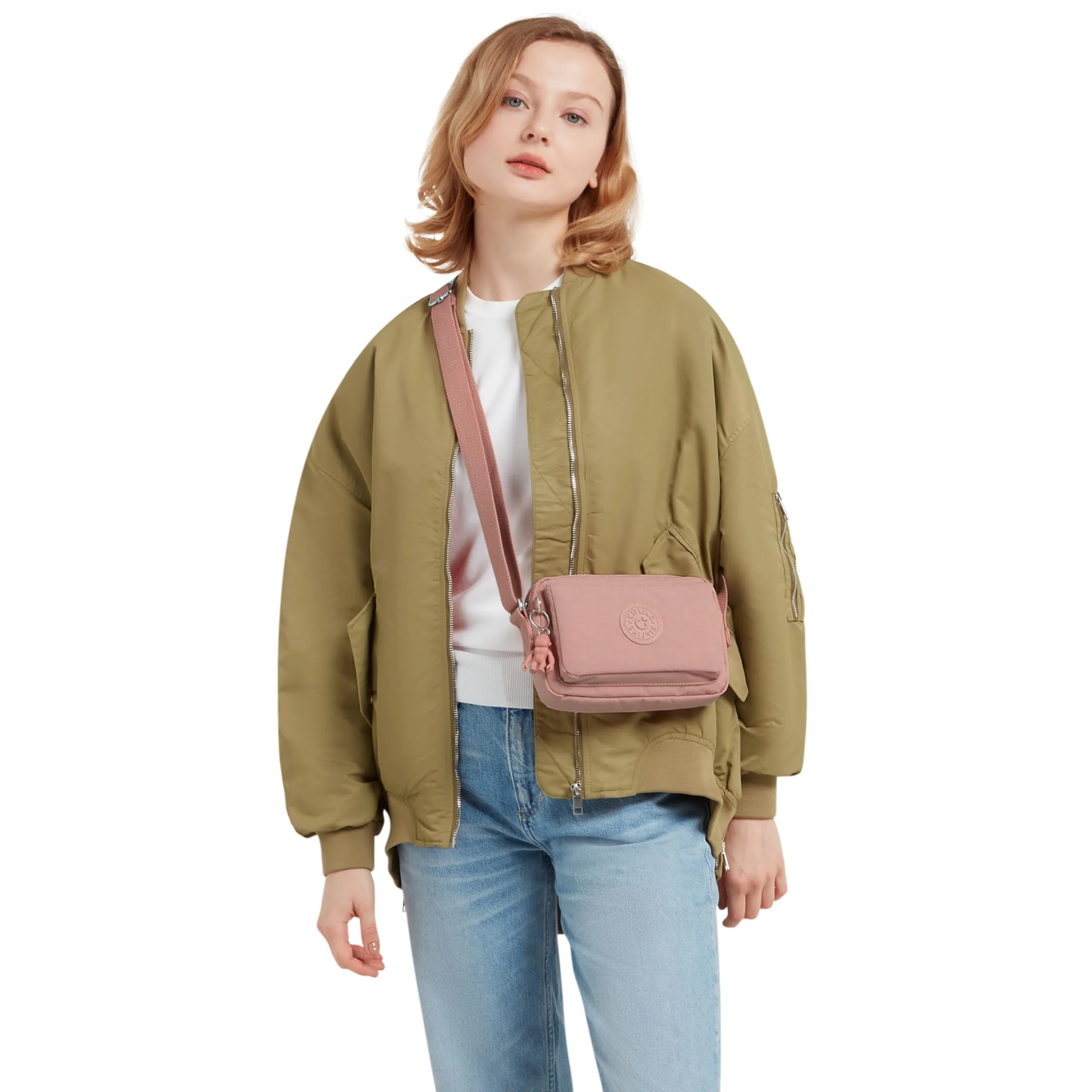Kipling Abanu Borsa a Tracolla Piccola, Tender Rose - immagine 2