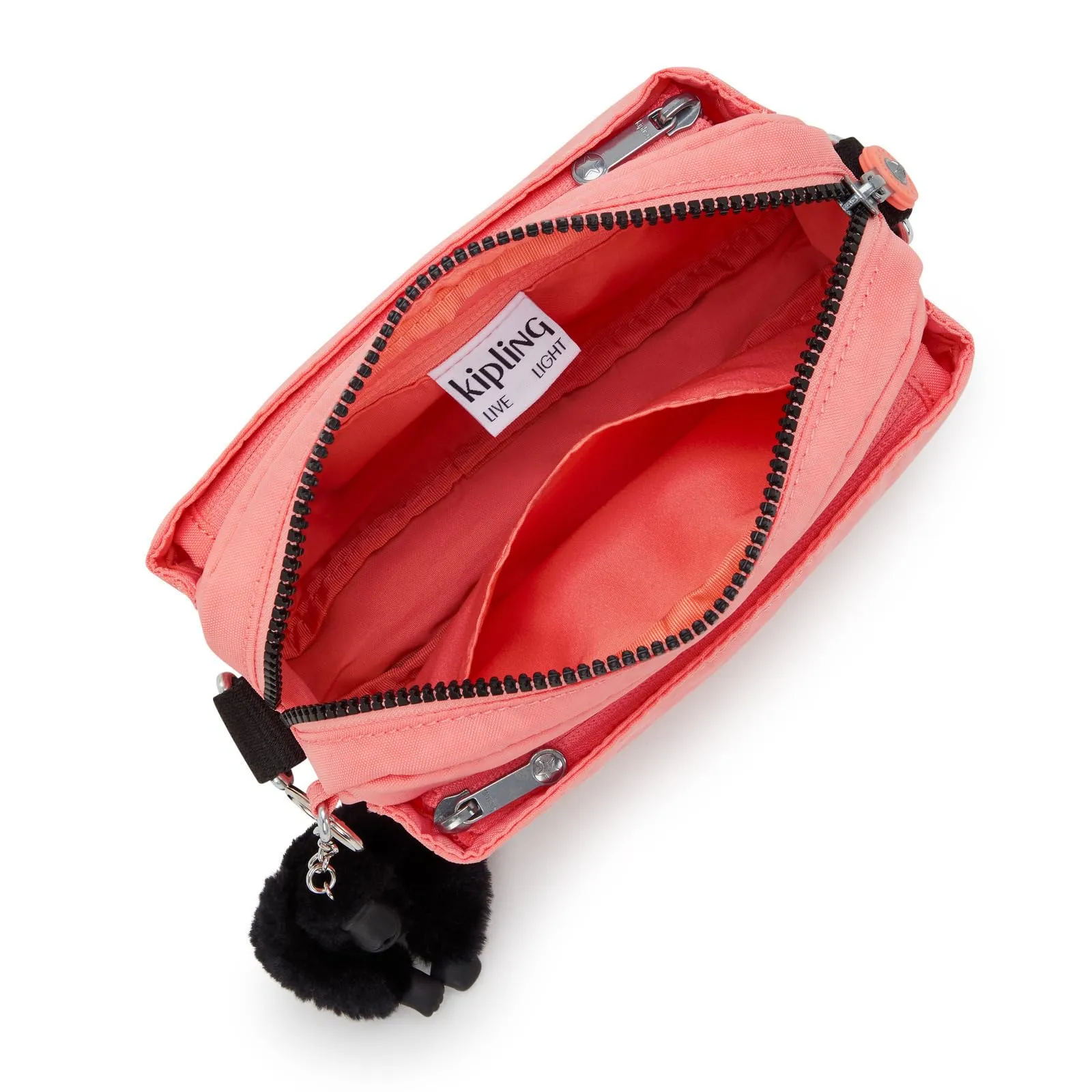 Kipling Abanu Borsa a Tracolla Piccola, Peach Peace - immagine 4