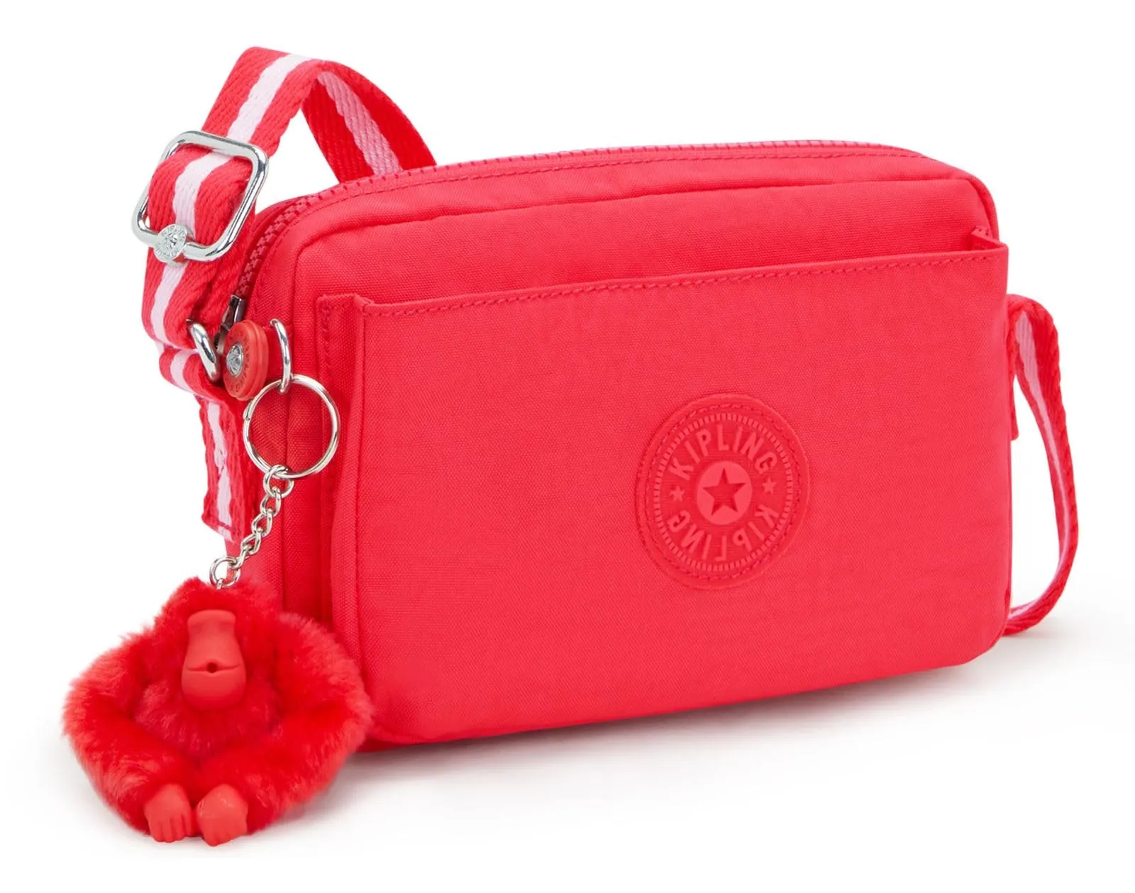 Kipling ABANU Borsa a tracolla piccola, Escape Red - immagine 2