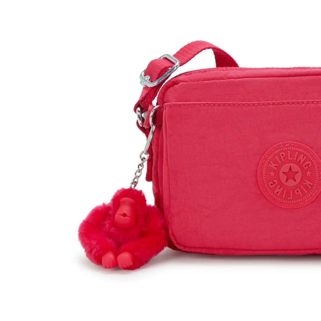 Kipling Abanu Borsa a tracolla piccola, Resort Pink - immagine 6