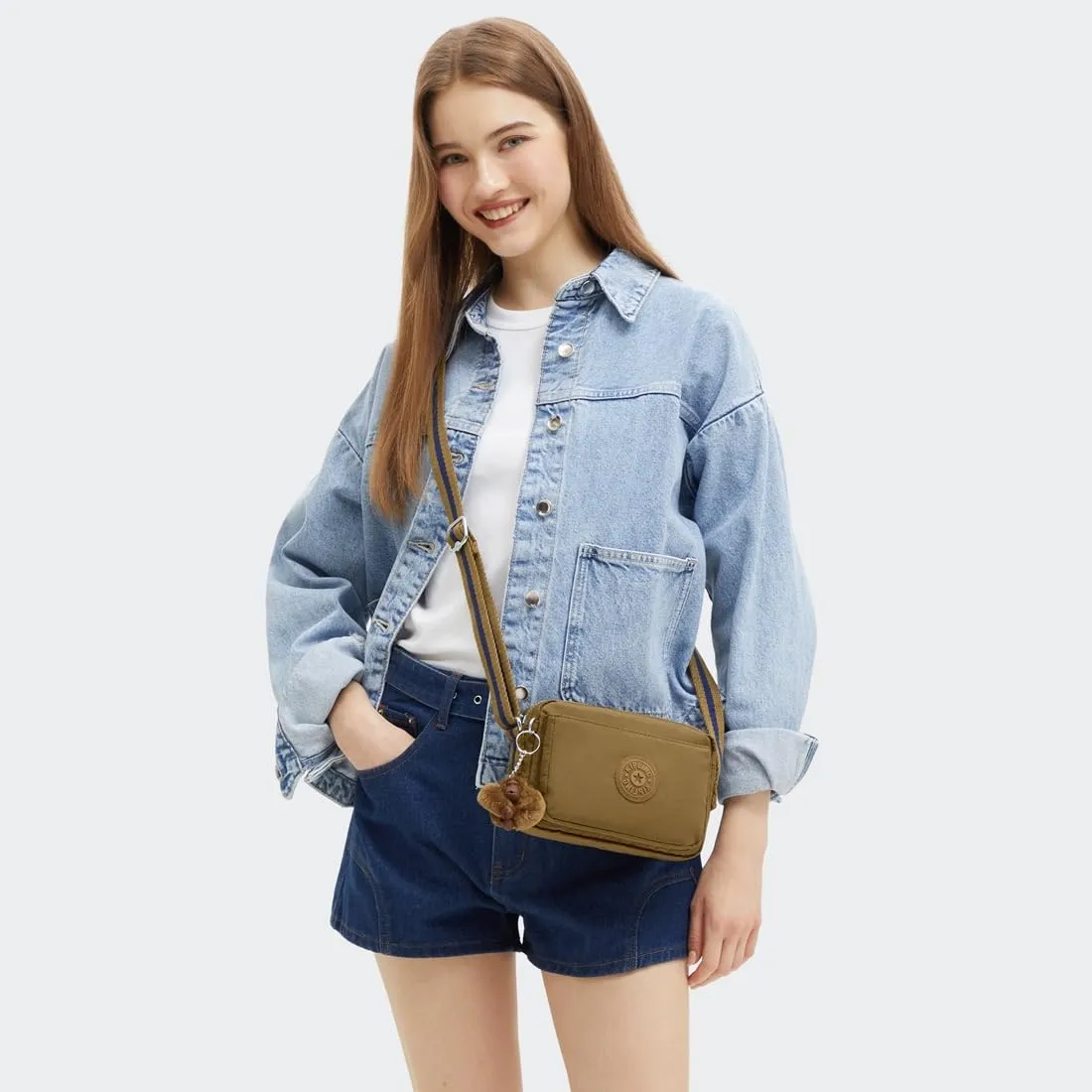 Kipling Abanu Crossbody 2L Brown - immagine 2