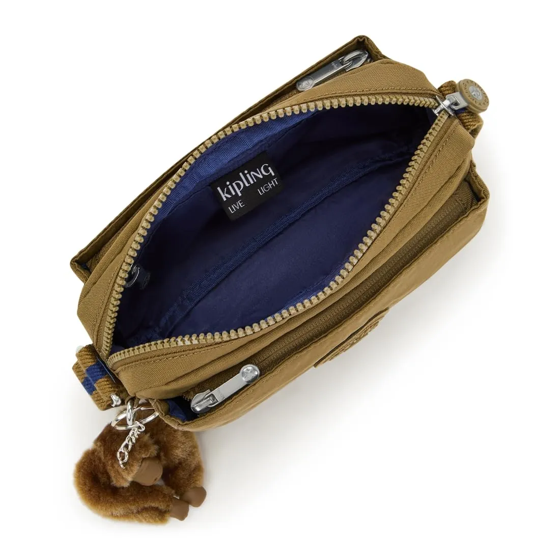 Kipling Abanu Crossbody 2L Brown - immagine 4