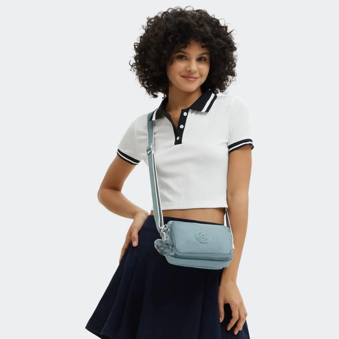 Kipling Abanu Borsa a tracolla - Relaxed Grey - immagine 2