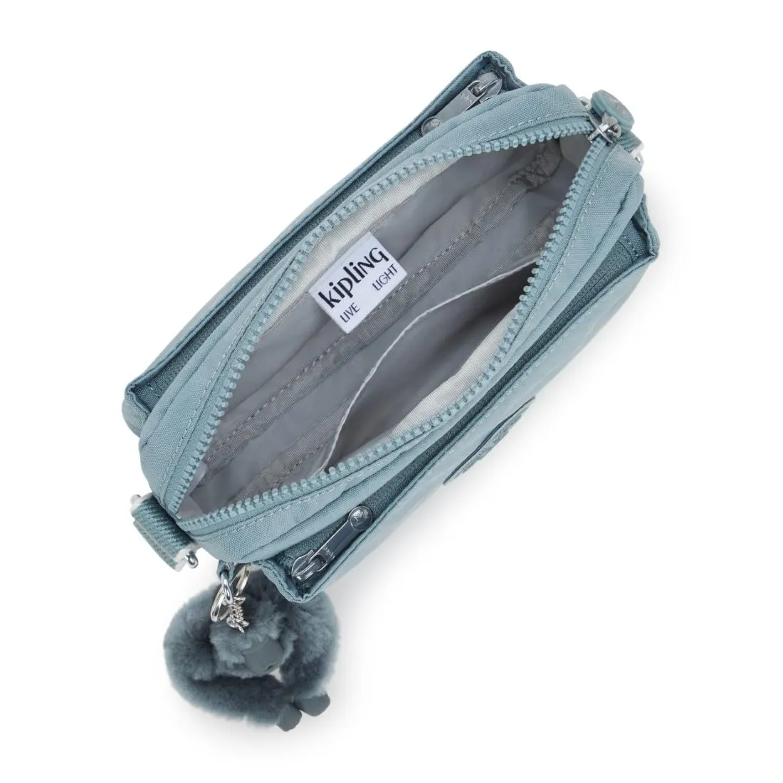 Kipling Abanu Borsa a tracolla - Relaxed Grey - immagine 4