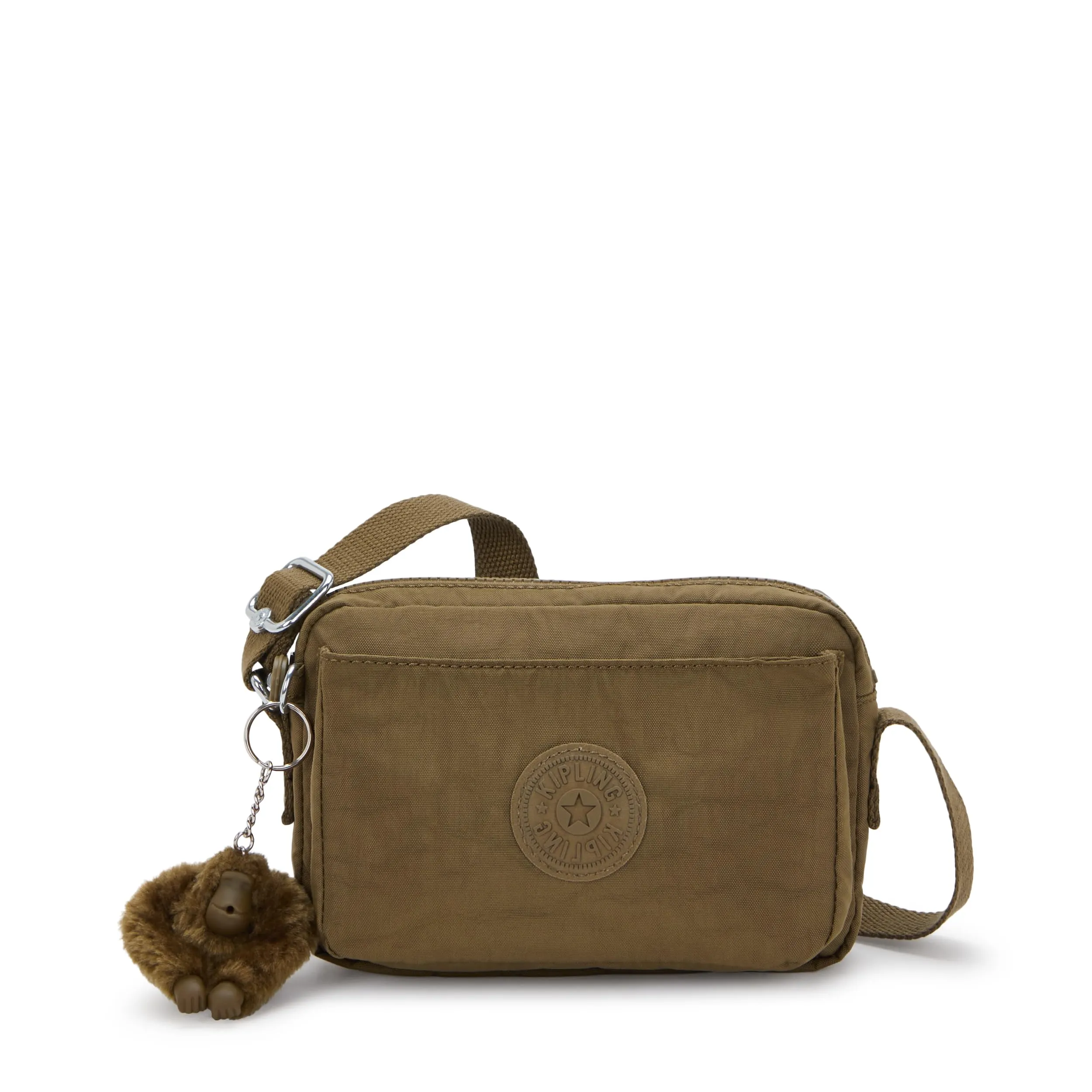 Kipling Abanu Borsa a tracolla piccola, Smooth Khaki - immagine 1
