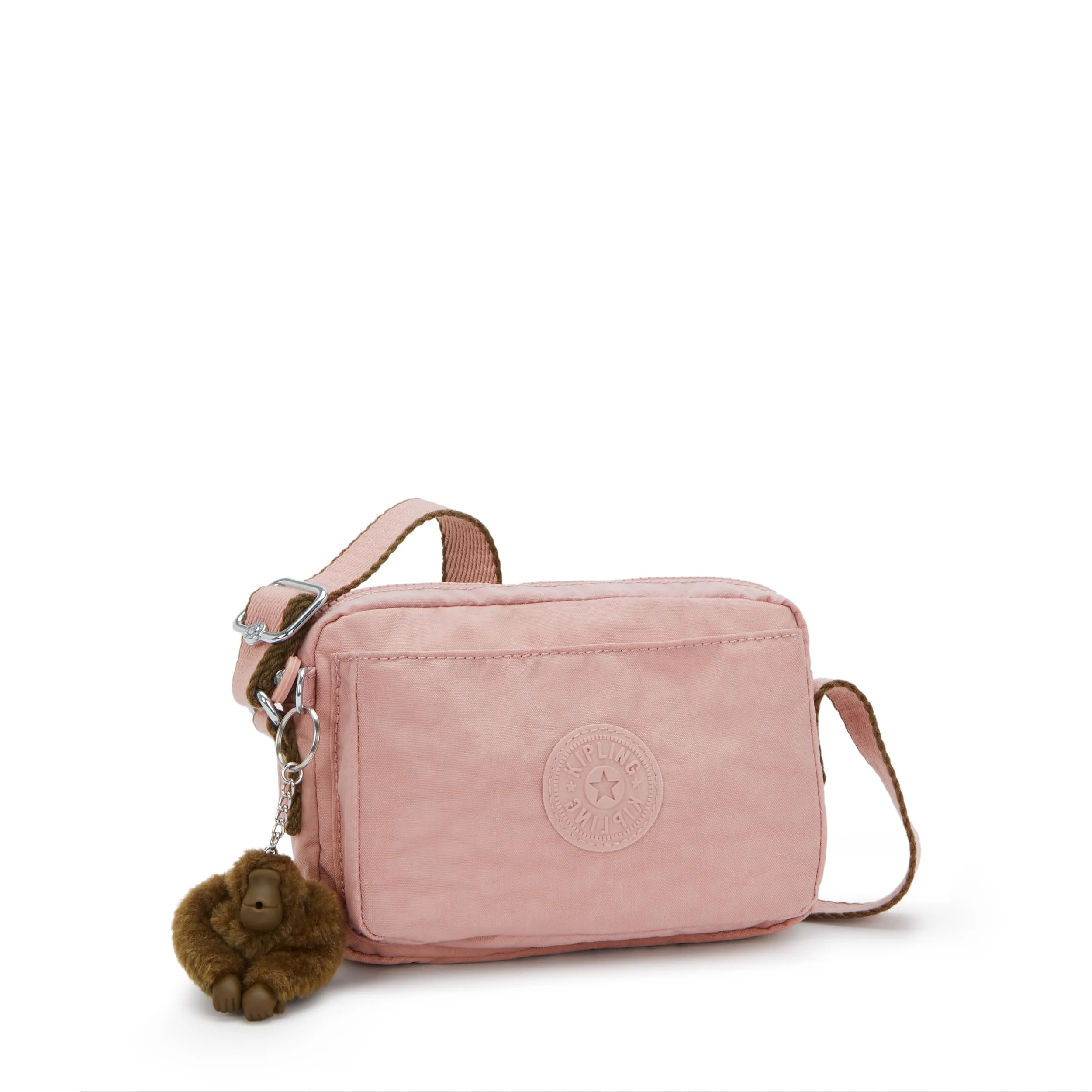 Kipling Abanu Borsa a tracolla piccola, Memory Pink - immagine 4