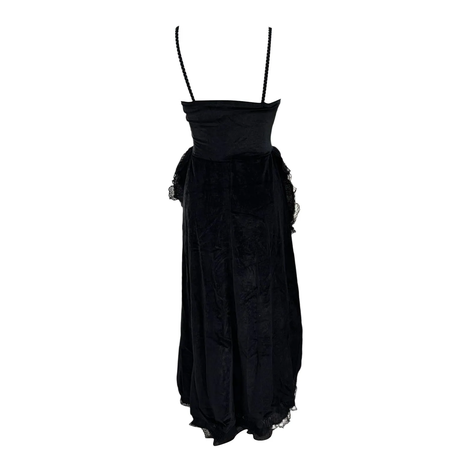 Vhersily Abito da Cocktail Gotico Costume Contessa Vampira e Pirata Medievale Vintage per Donna - immagine 5