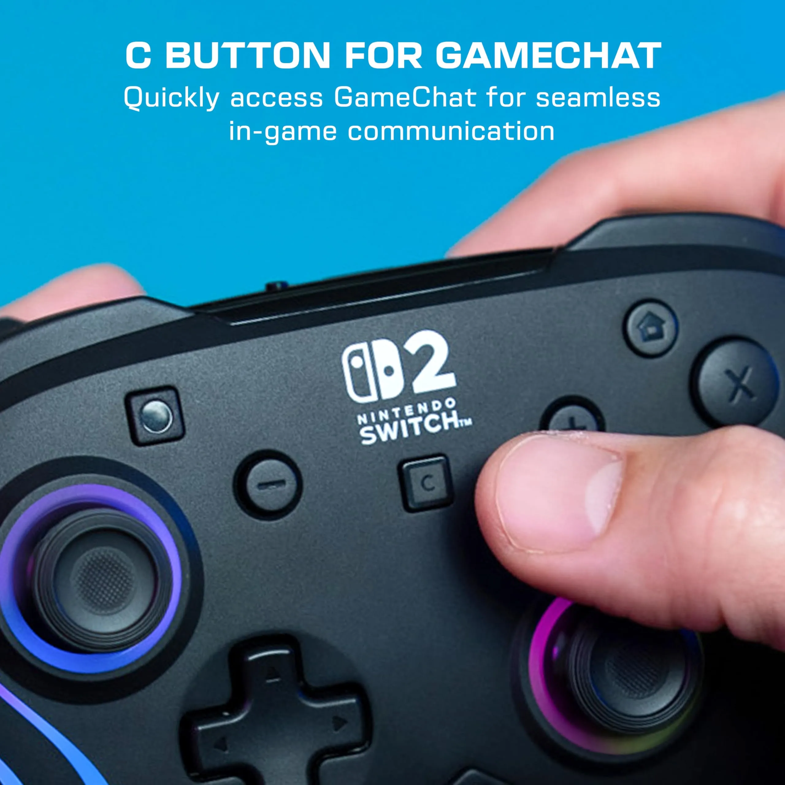 Turtle Beach Afterglow Wireless RGB Controller for Nintendo Switch - Nero - immagine 5