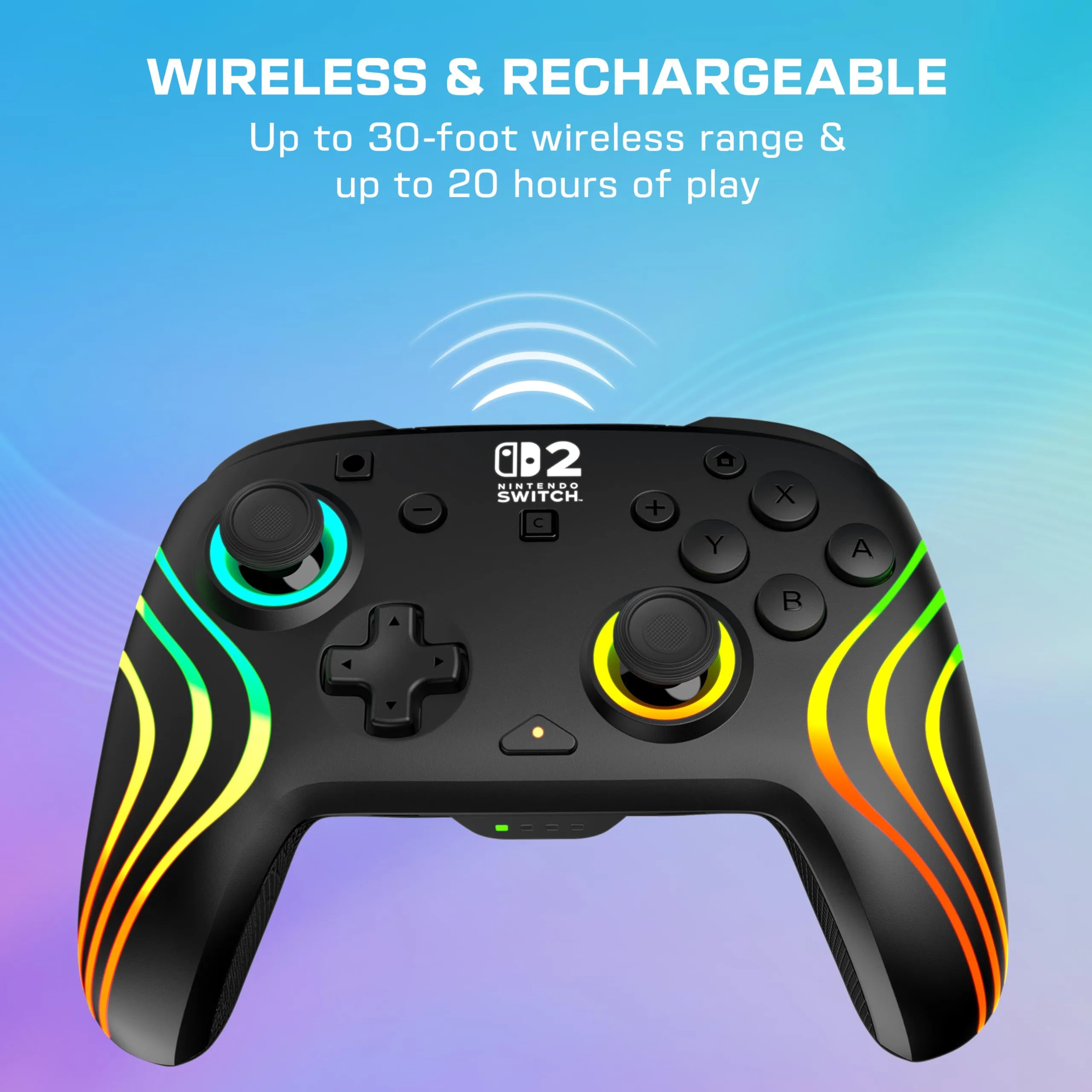 Turtle Beach Afterglow Wireless RGB Controller for Nintendo Switch - Nero - immagine 8