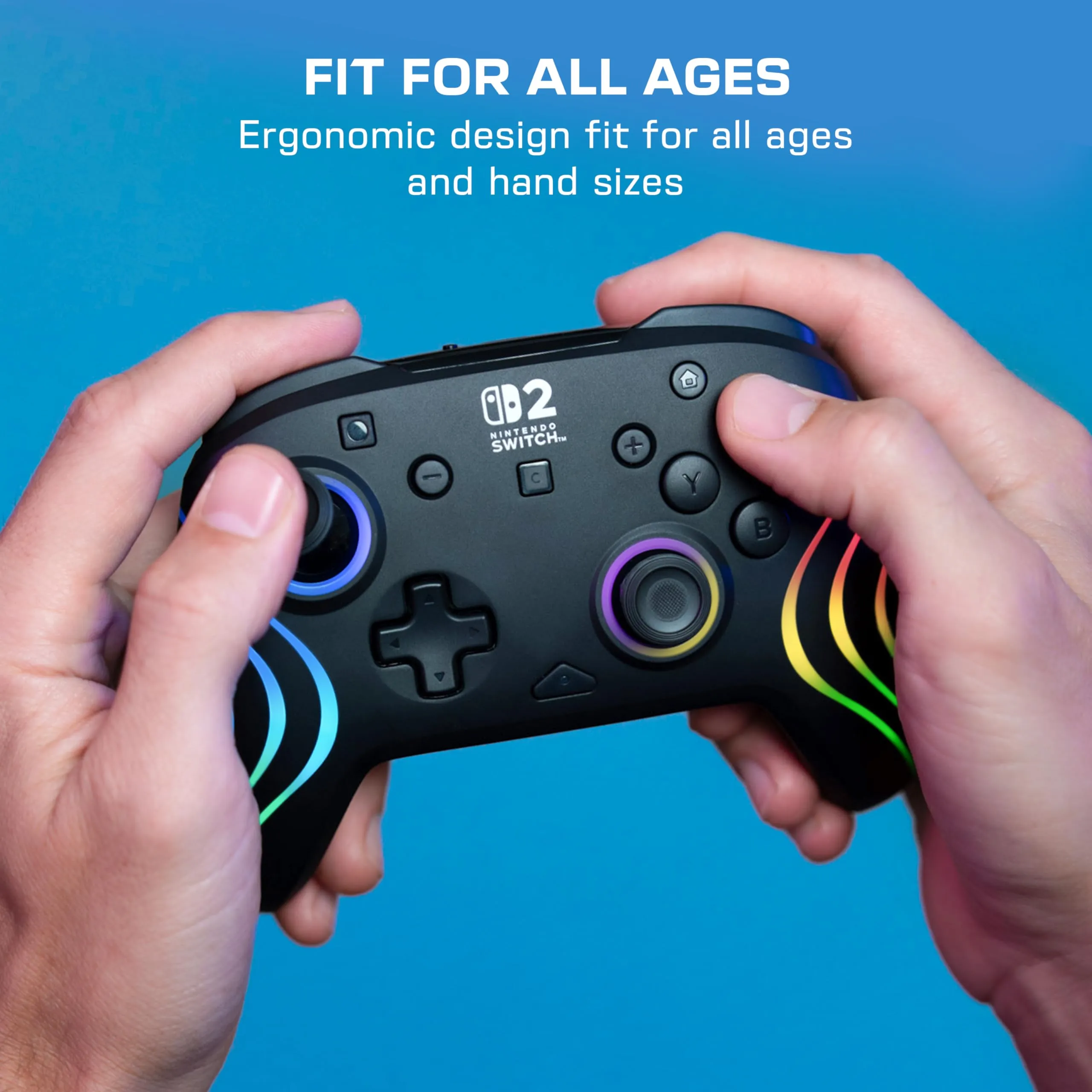 Turtle Beach Afterglow Wireless RGB Controller for Nintendo Switch - Nero - immagine 10