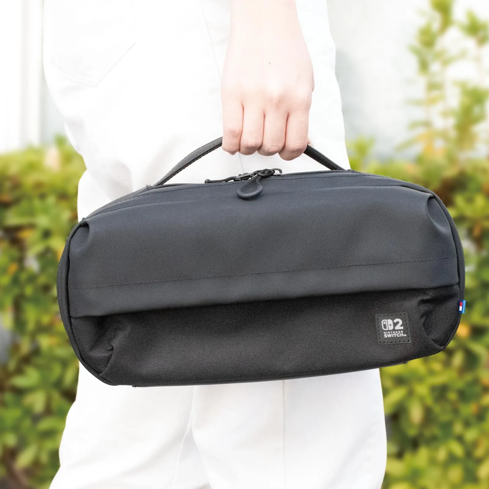 Hori Adventure Pack Borsa a Tracolla per Nintendo Switch 2, Switch, Switch Lite e OLED - Nera - immagine 5