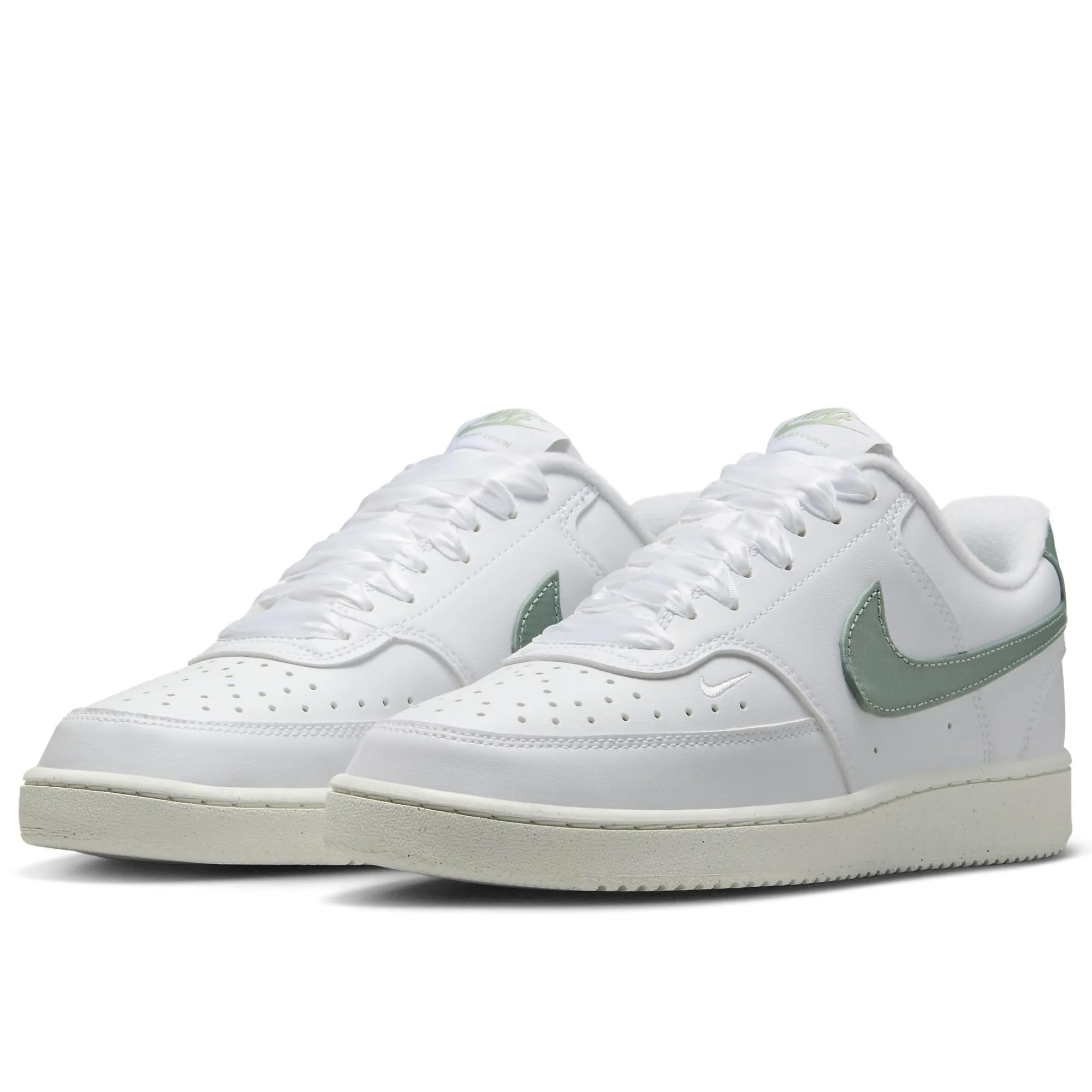 Nike Court Vision Low Next Nature - White Sail Jade Horizon - 42.5 EU - immagine 2