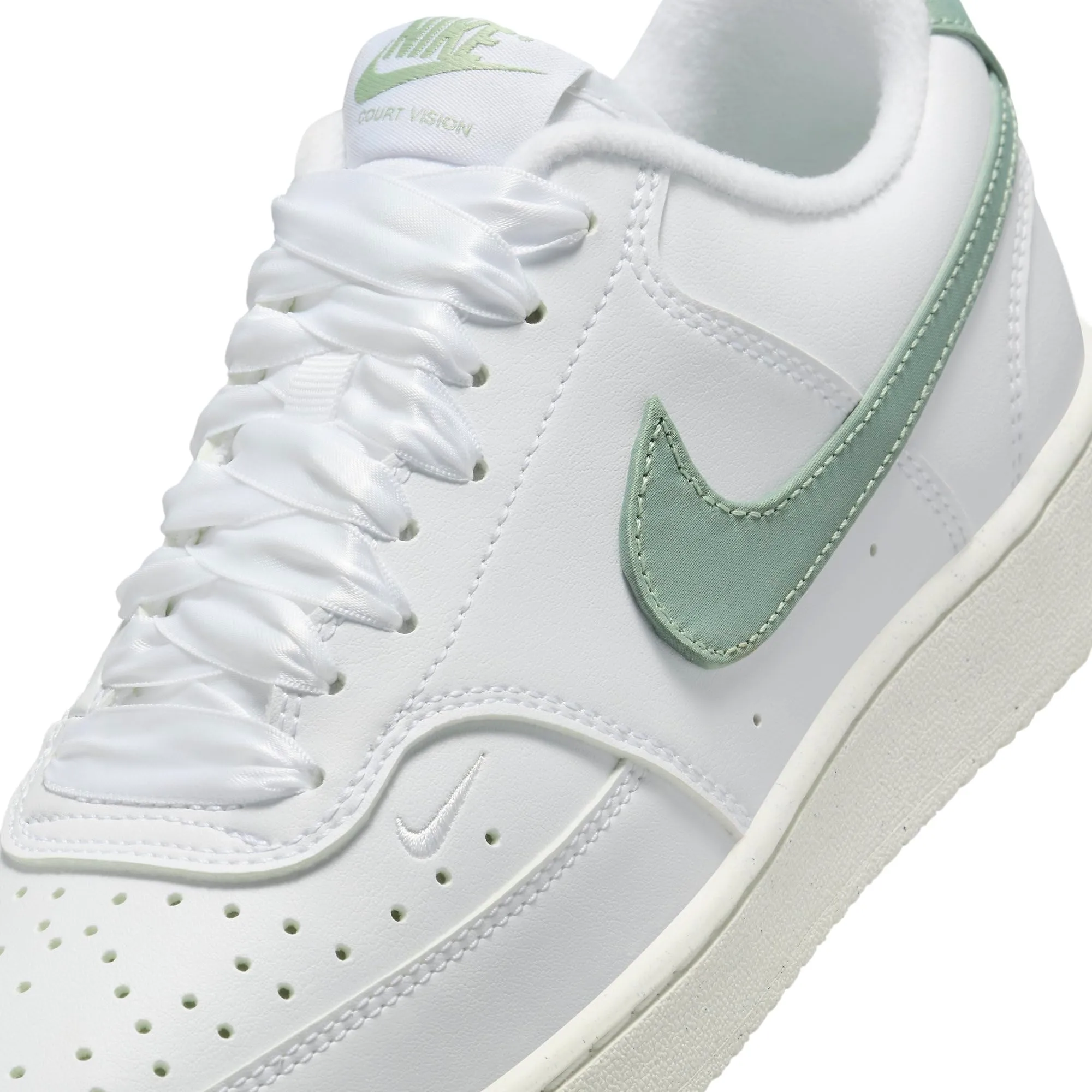 Nike Court Vision Low Next Nature - White Sail Jade Horizon - 42.5 EU - immagine 7