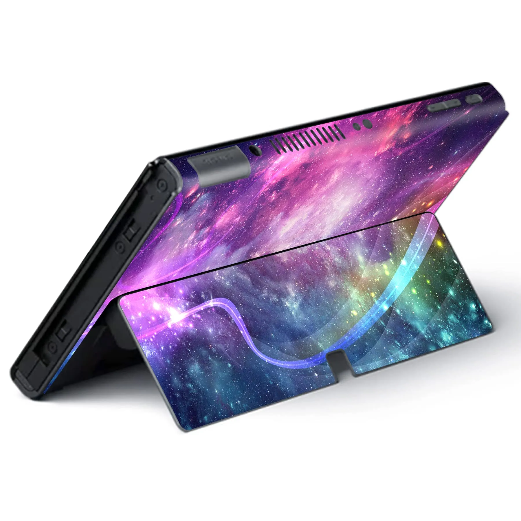 playvital Adesivo per Nintendo Switch OLED, Galassia Splendente - immagine 5