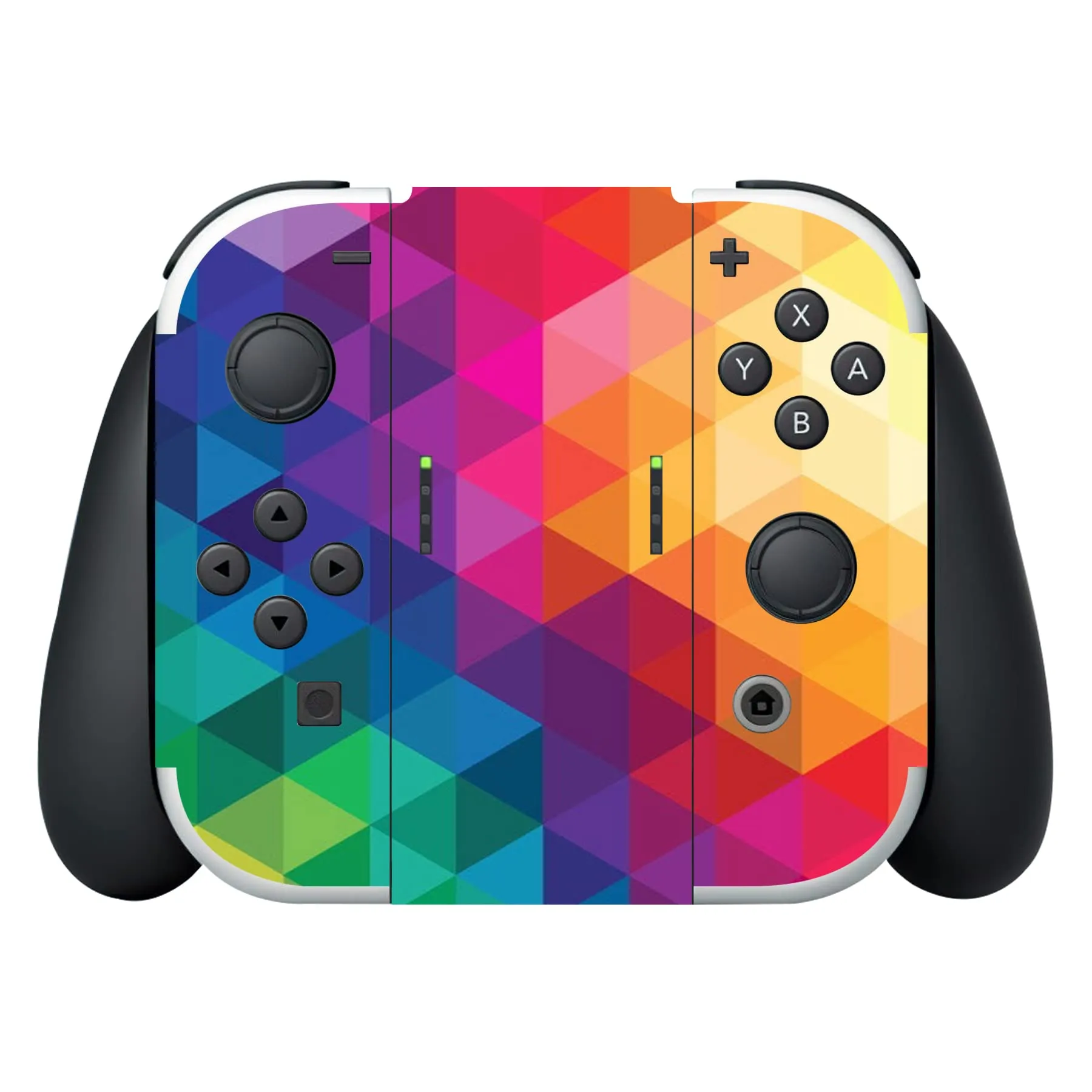 playvital Adesivo per Nintendo Switch OLED, Triangolo Colorato - immagine 7