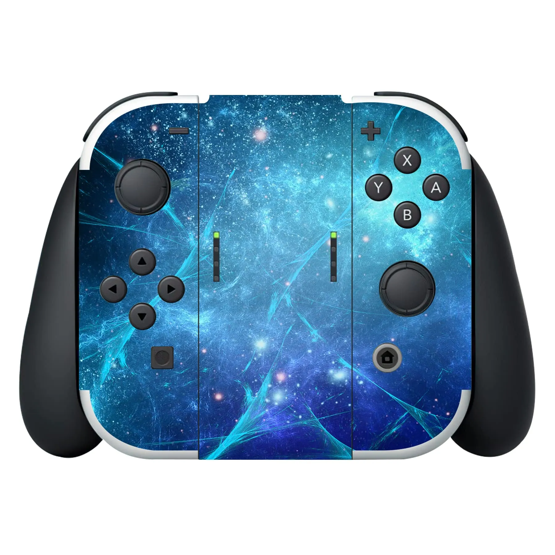 playvital Adesivo per Nintendo Switch OLED, Nebulosa Blu - immagine 7