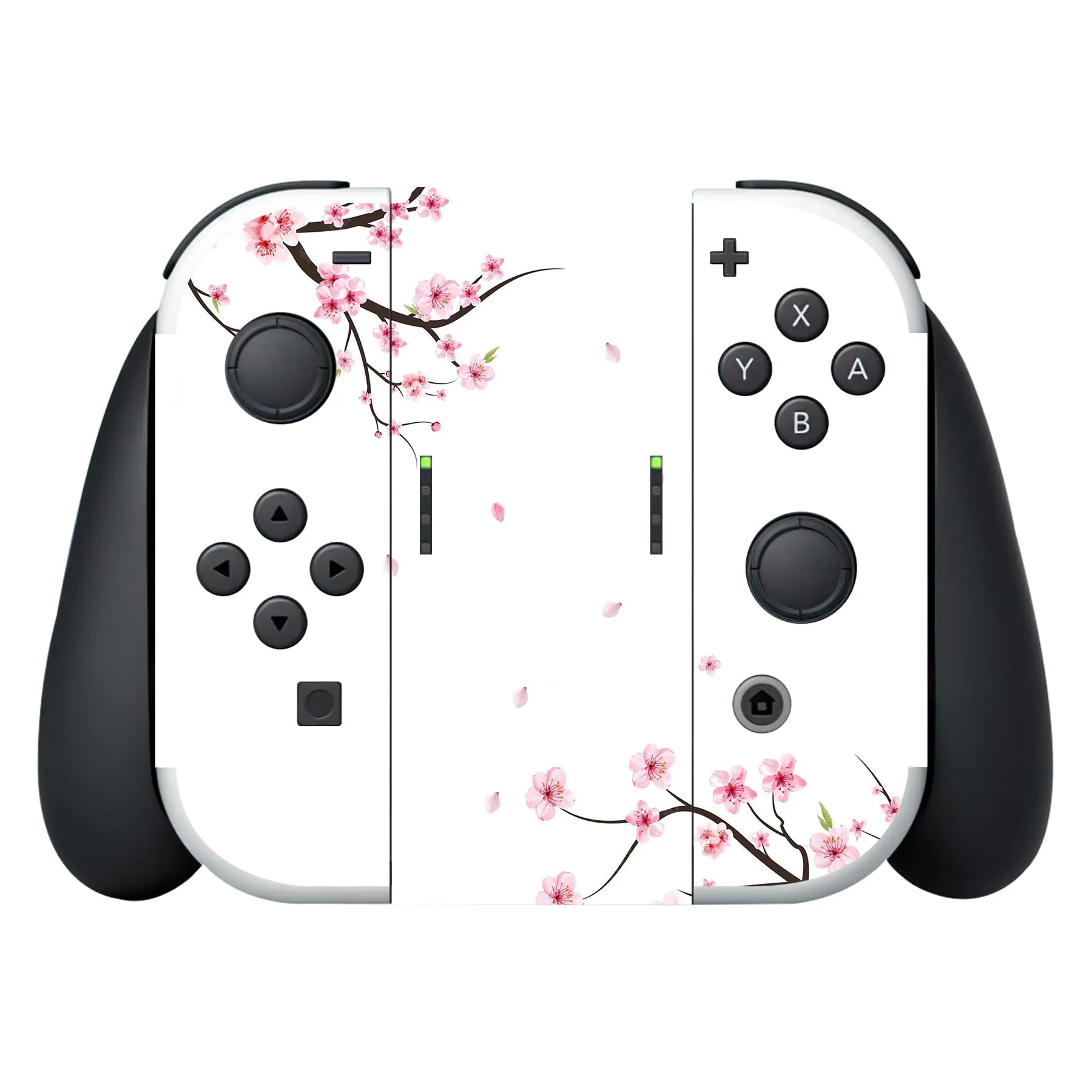 playvital Adesivo per Nintendo Switch OLED, Fiore di ciliegio che cade - immagine 6