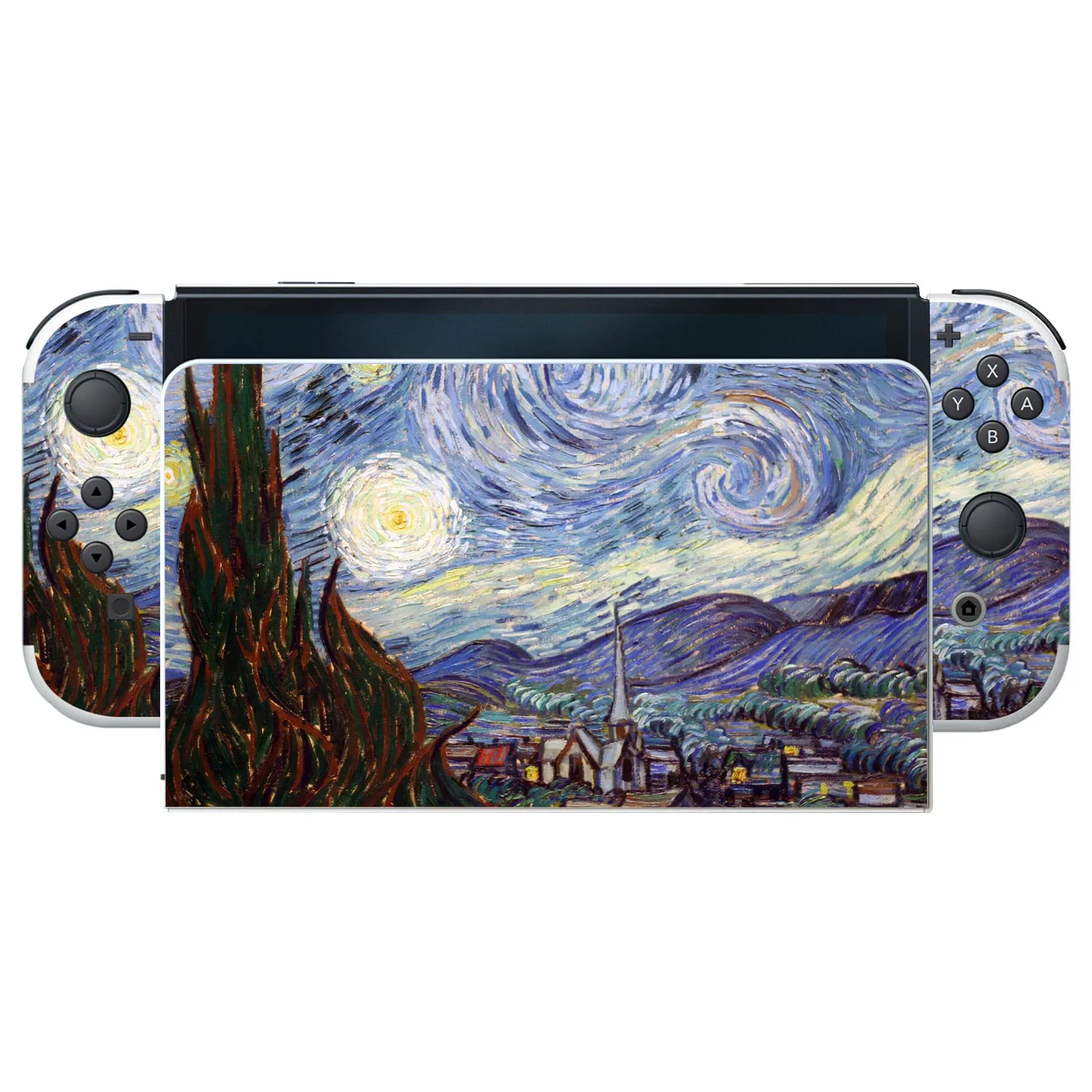 playvital Adesivo per Nintendo Switch OLED, Notte Stellata - immagine 8