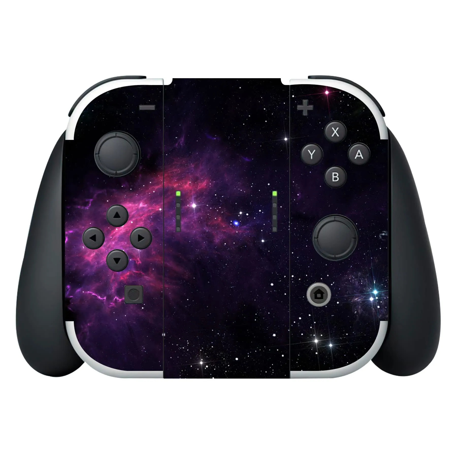 playvital Adesivo per Nintendo Switch OLED, Nebulosa Viola - immagine 6