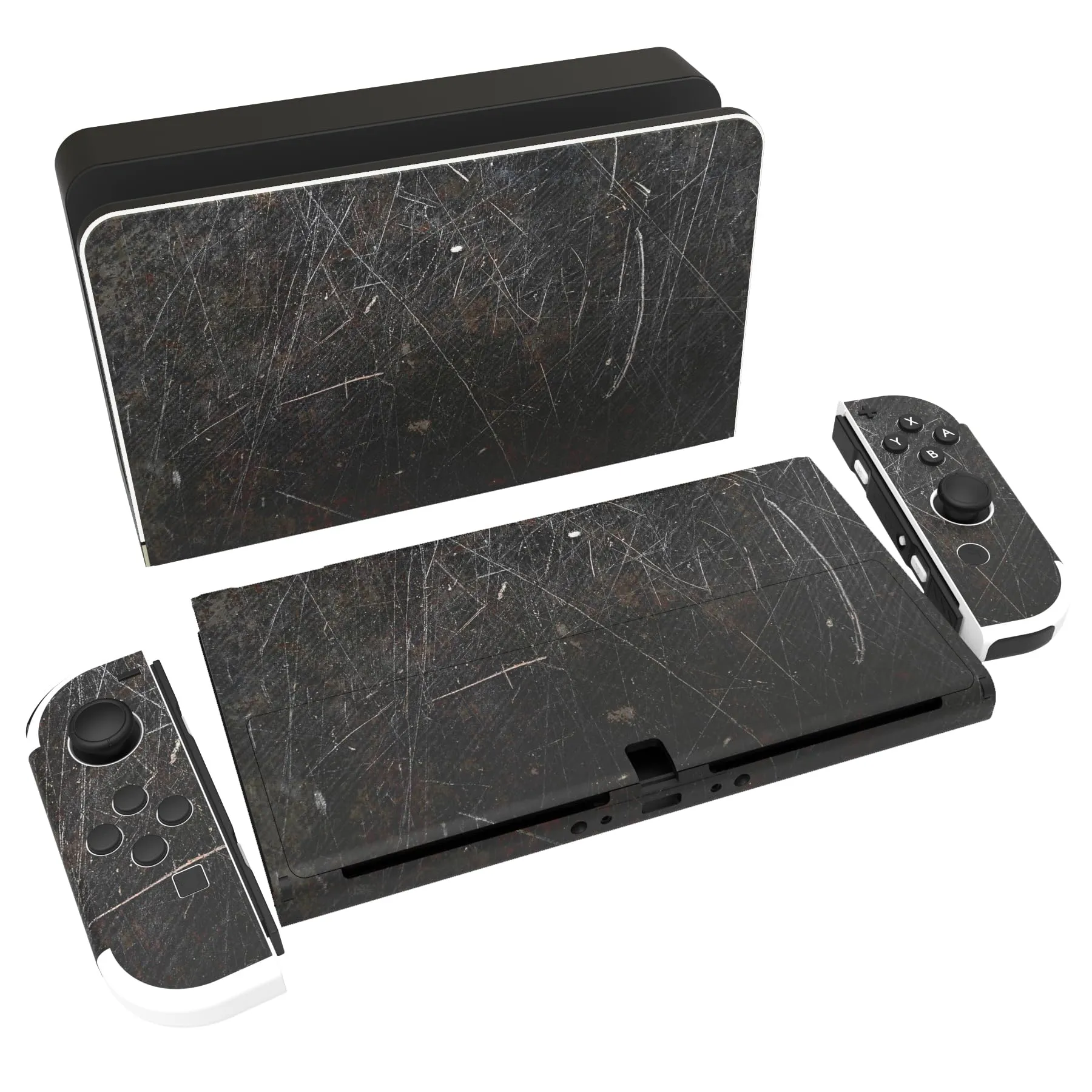 playvital Adesivo per Nintendo Switch OLED, Graffi - immagine 1