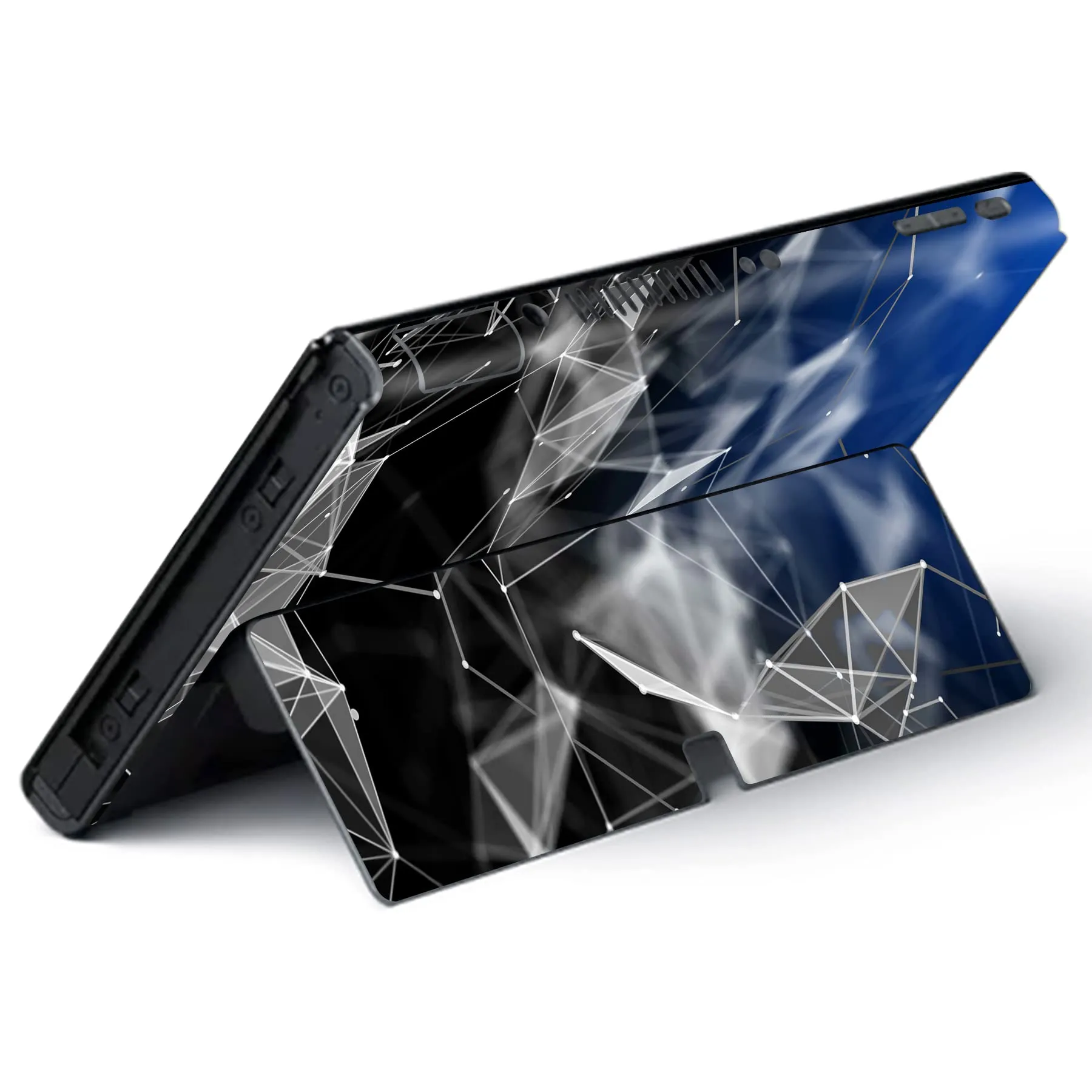 playvital Adesivo per Nintendo Switch OLED, 3D Poligono - immagine 5
