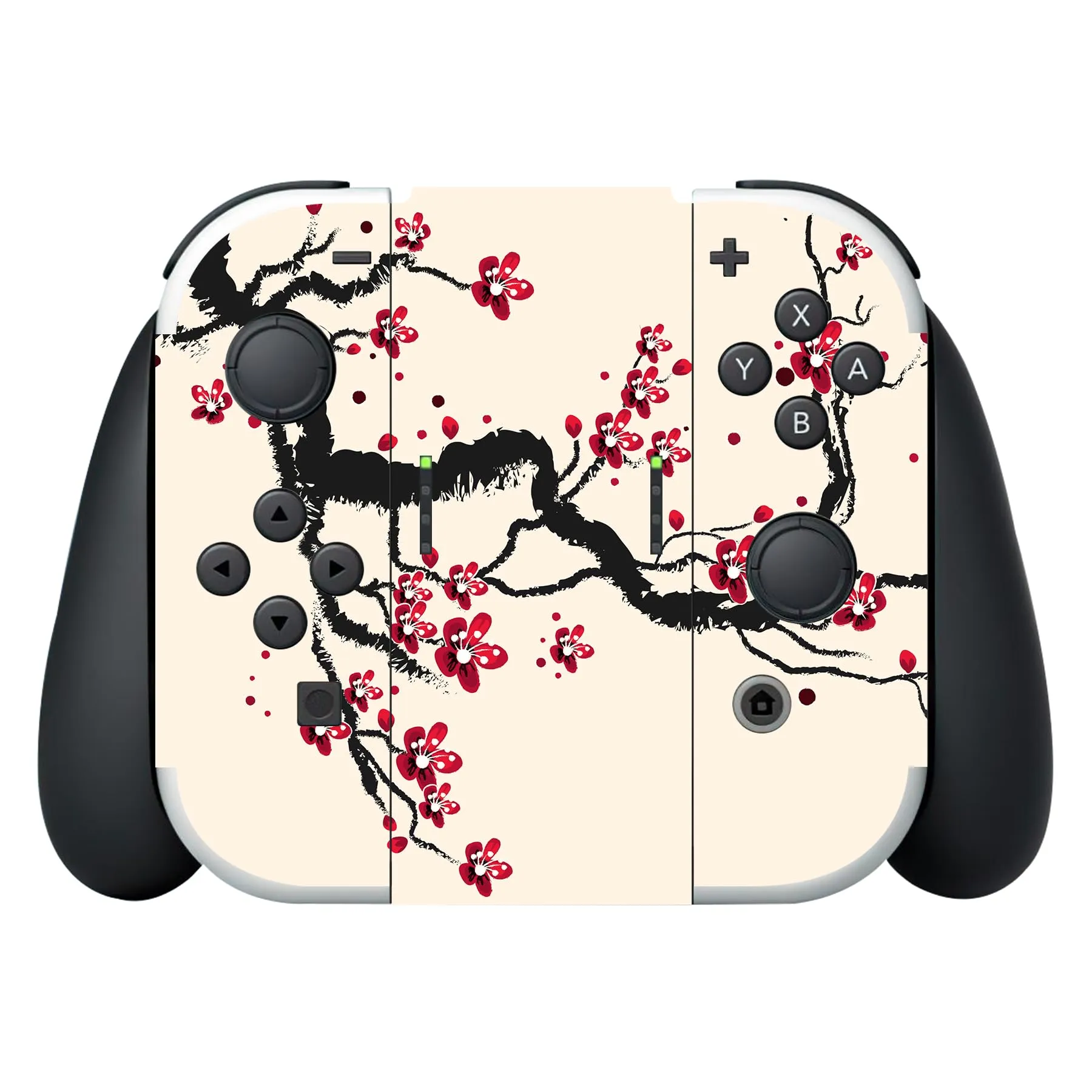playvital Adesivo per Nintendo Switch OLED, Fiori di Prugna - immagine 7