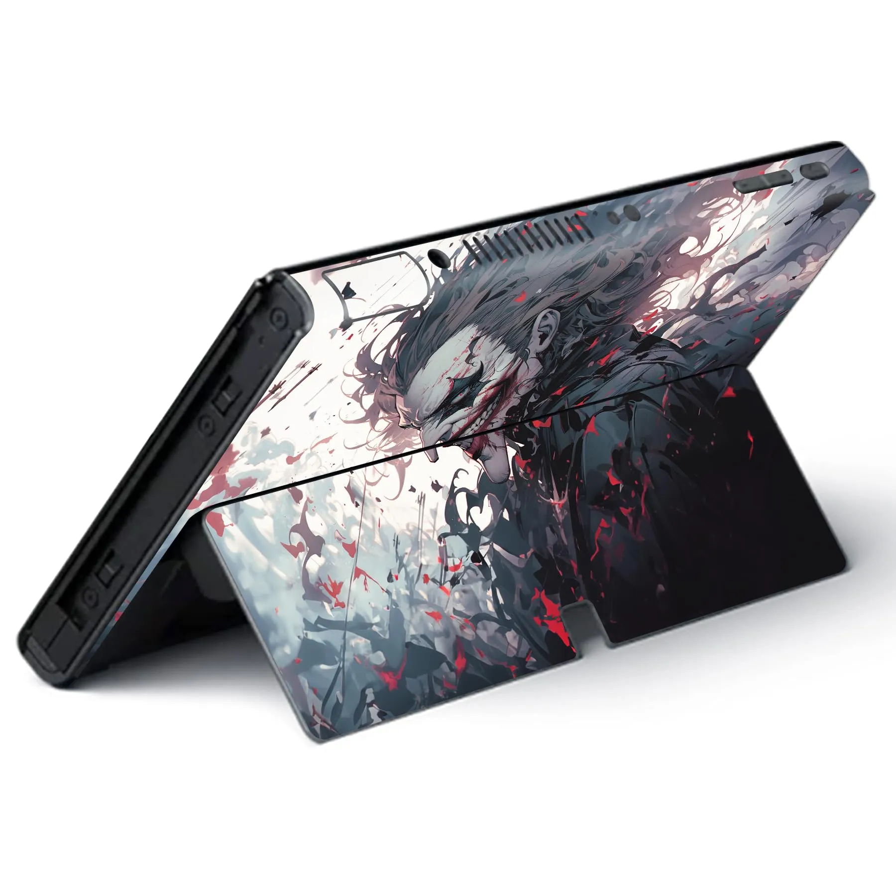 playvital Adesivo per Nintendo Switch OLED, Pagliaccio Sangue - immagine 5