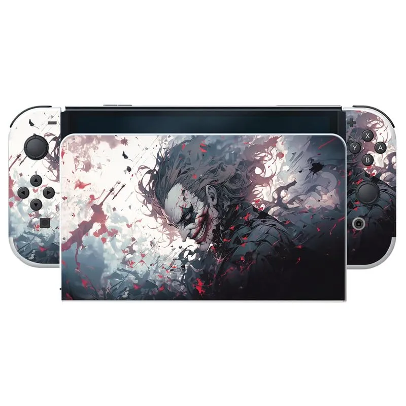 playvital Adesivo per Nintendo Switch OLED, Pagliaccio Sangue - immagine 7