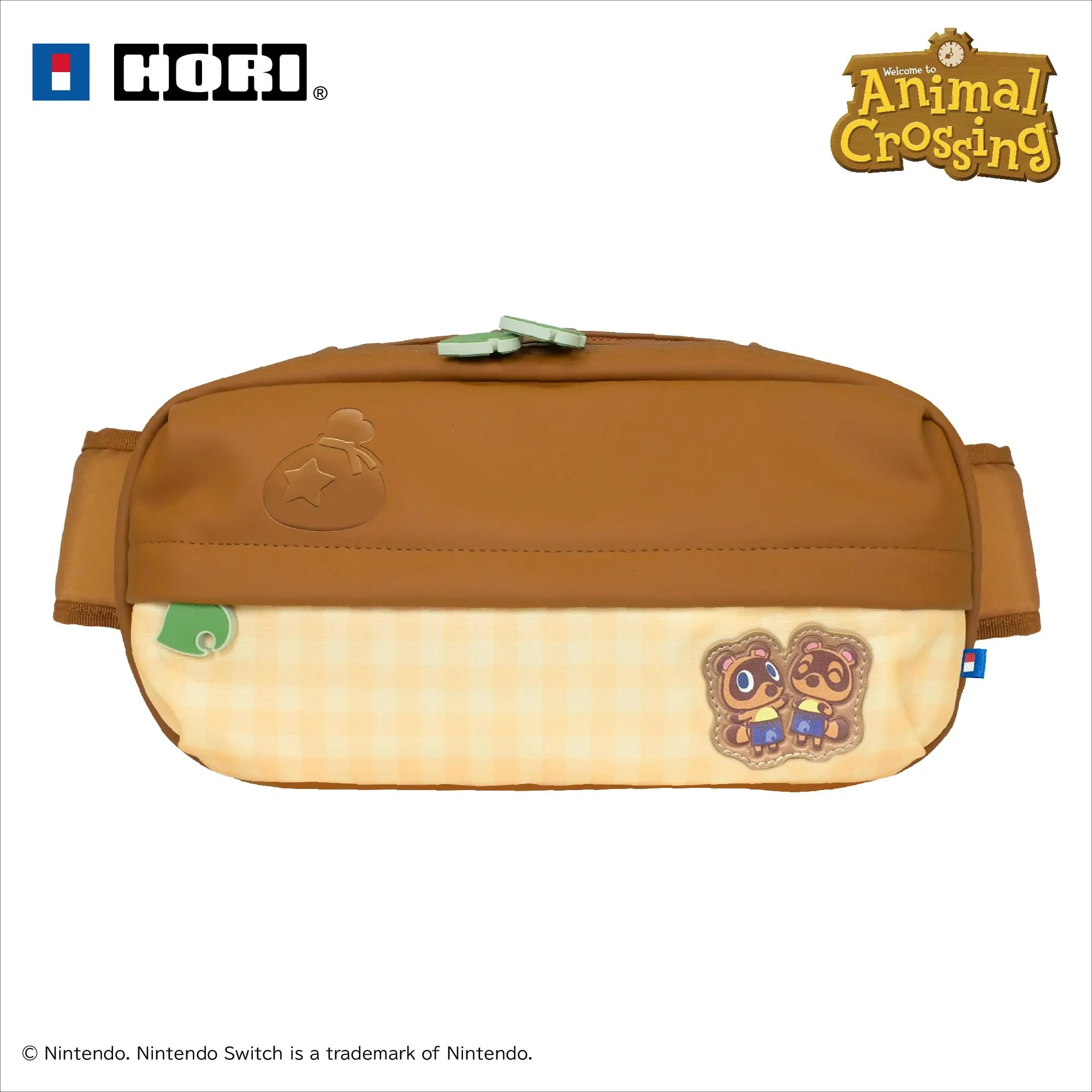 Hori Adventure Pack Borsa a tracolla per Nintendo Switch 2, Switch, Lite e OLED - Noce - immagine 1