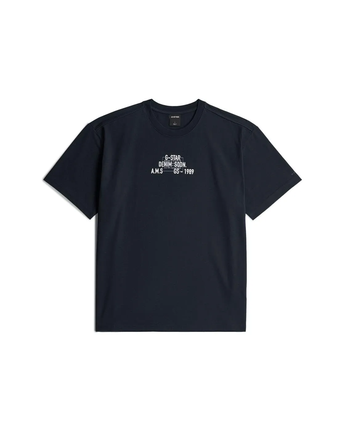 G-Star Raw C.V. Multi Technique Relaxed T-Shirt, Blue, XXL Men's - immagine 4