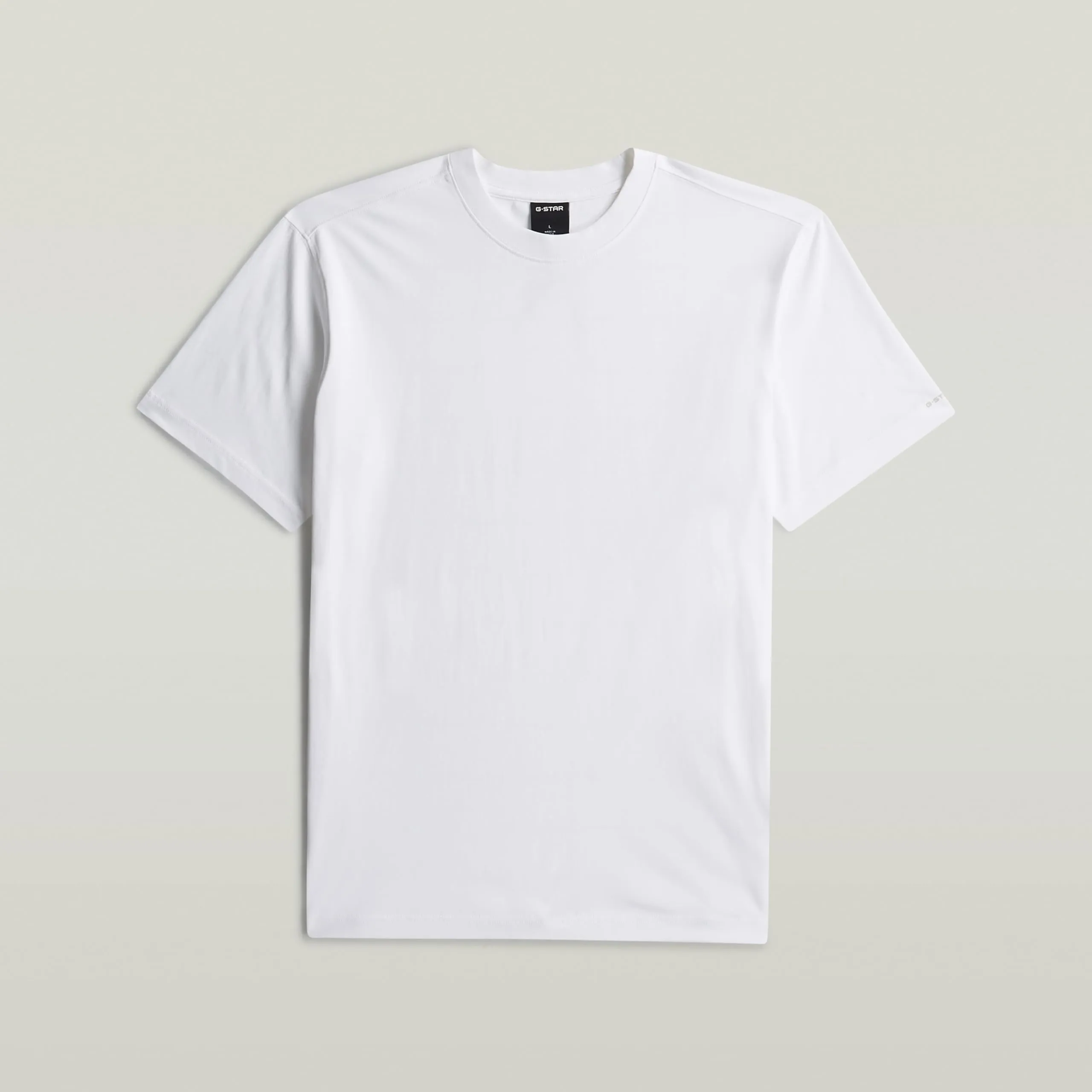 G-Star Men's Layered Back T-Shirt - White, Size M - immagine 4