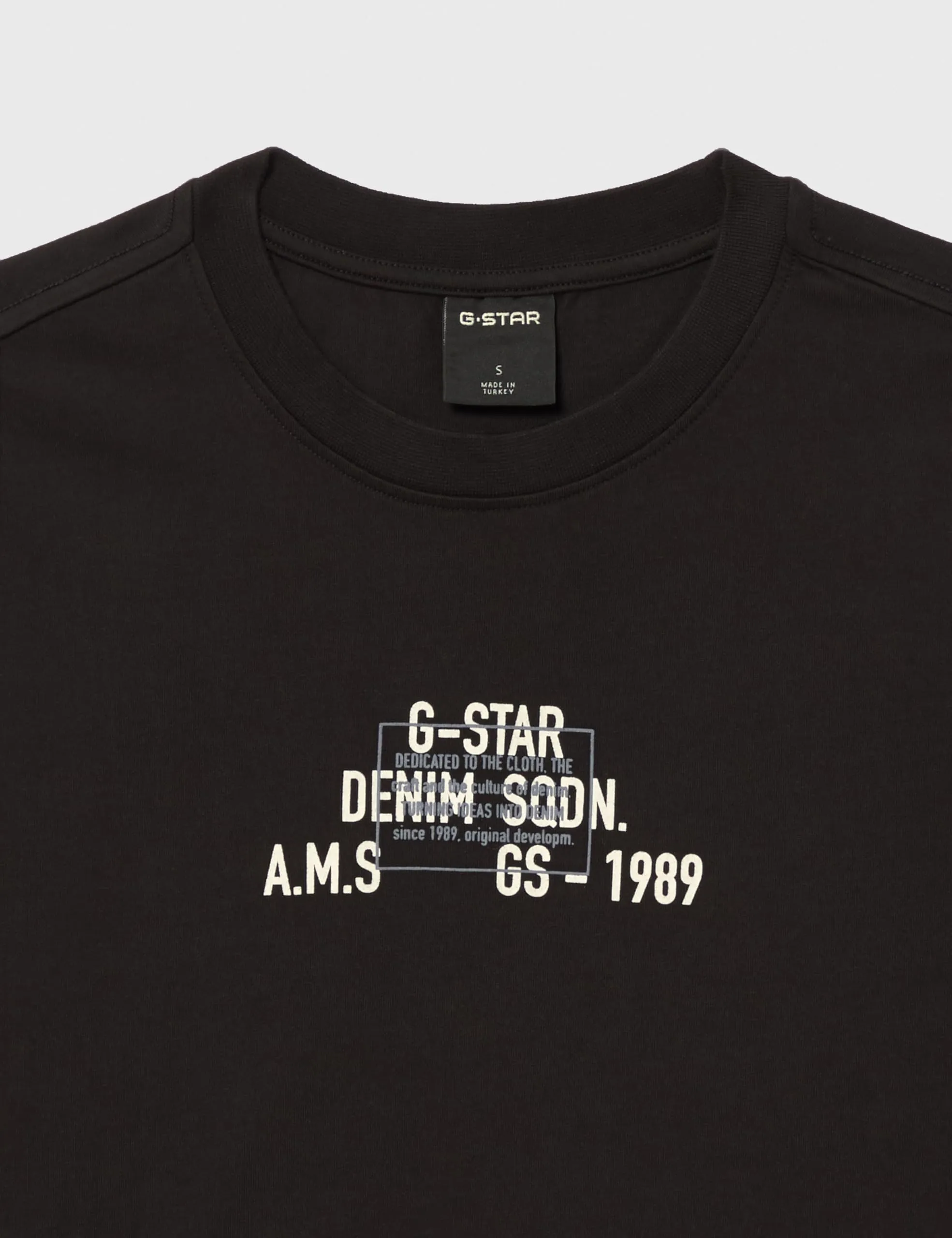 G-Star Men's Multi Technique Relaxed T-Shirt, Size S, Black - immagine 2
