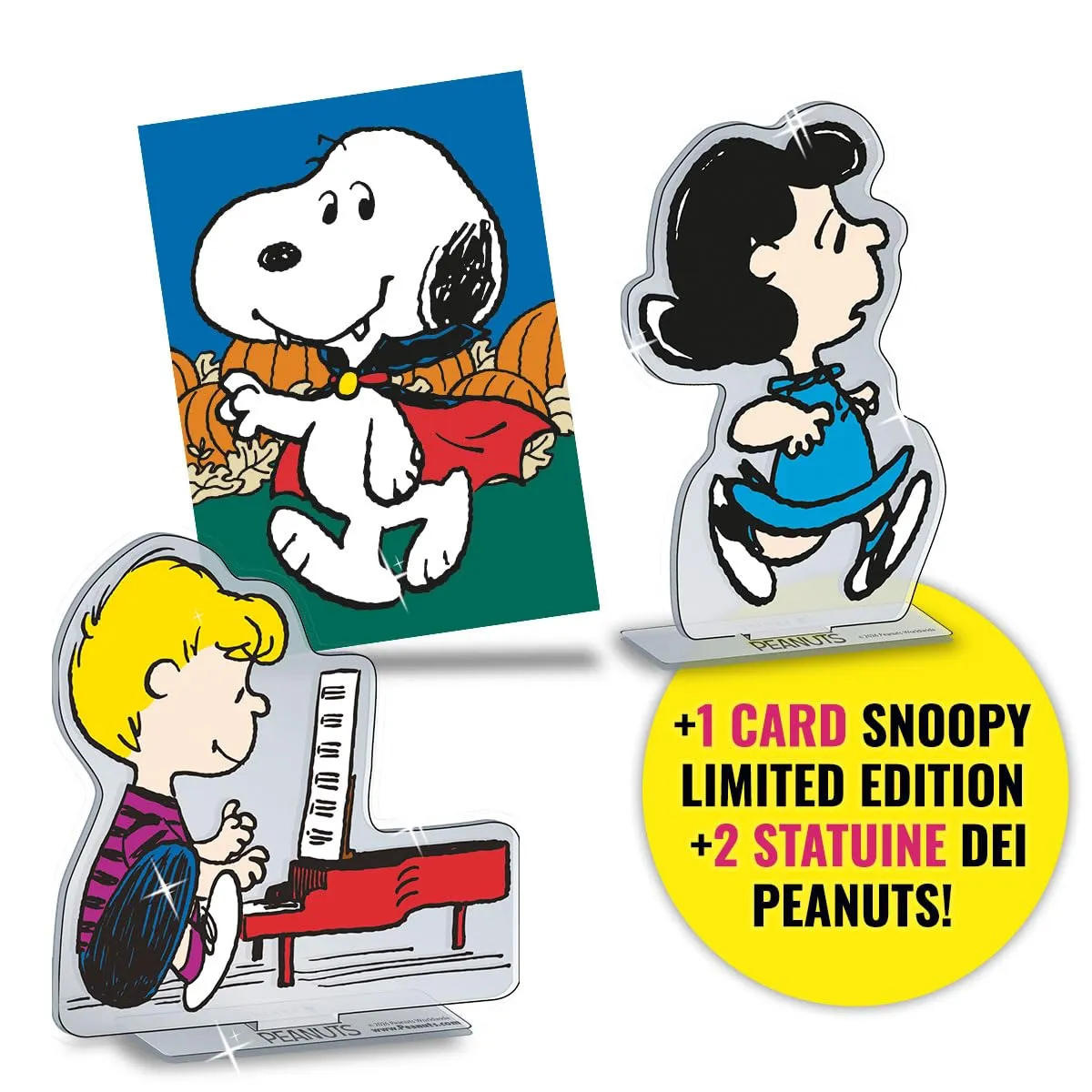 Peanuts: Un Anno da Ricordare - Gift Box D con statuine di Schroeder e Lucy - immagine 3