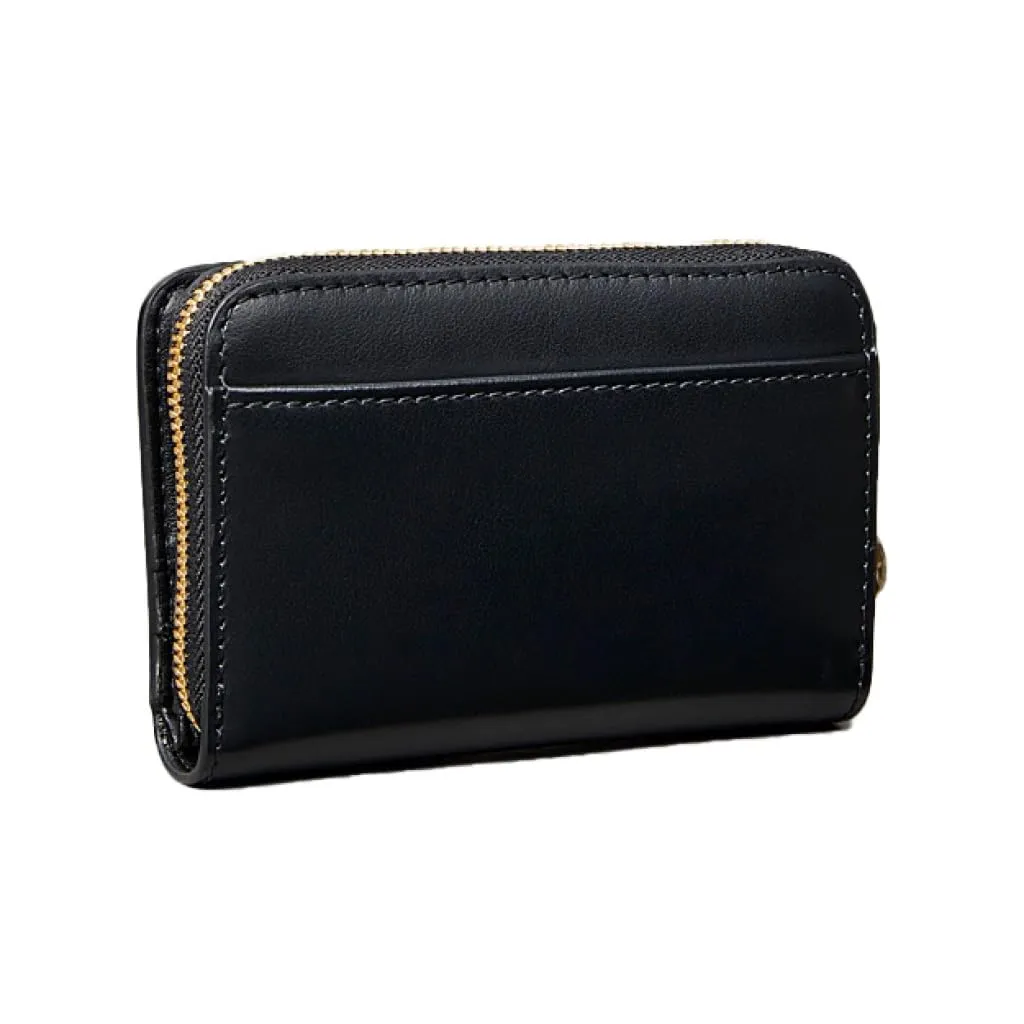 Calvin Klein Medium Flap Zip Around Wallet, Black - immagine 2
