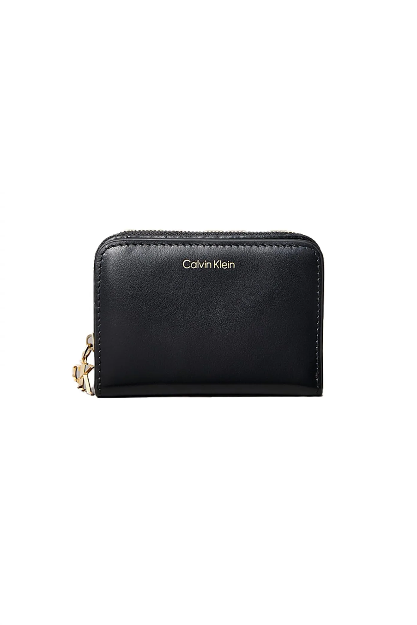 Calvin Klein Medium Flap Zip Around Wallet, Black - immagine 5