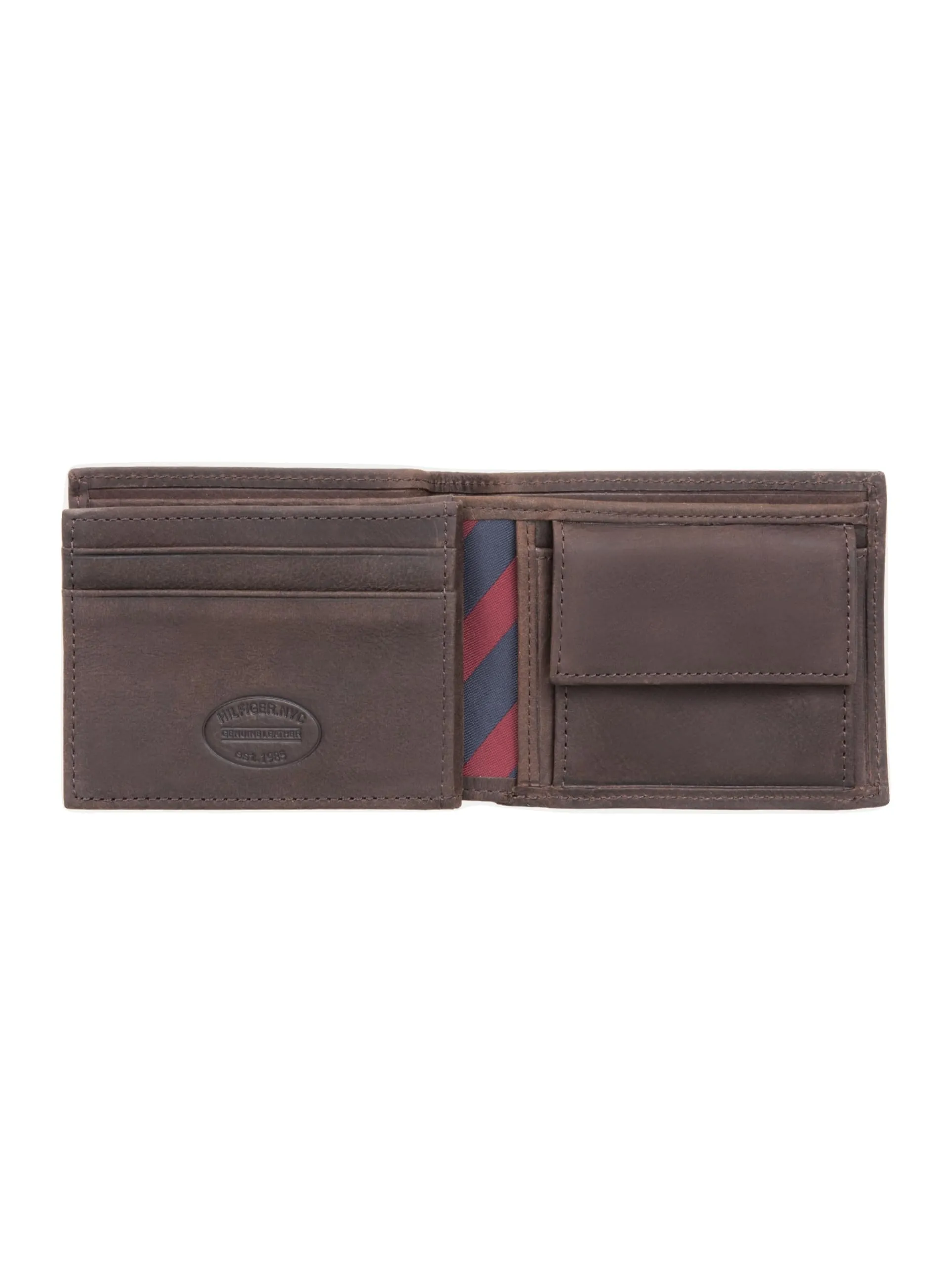 Tommy Hilfiger Portafoglio Johnson in Pelle, Marrone - immagine 3