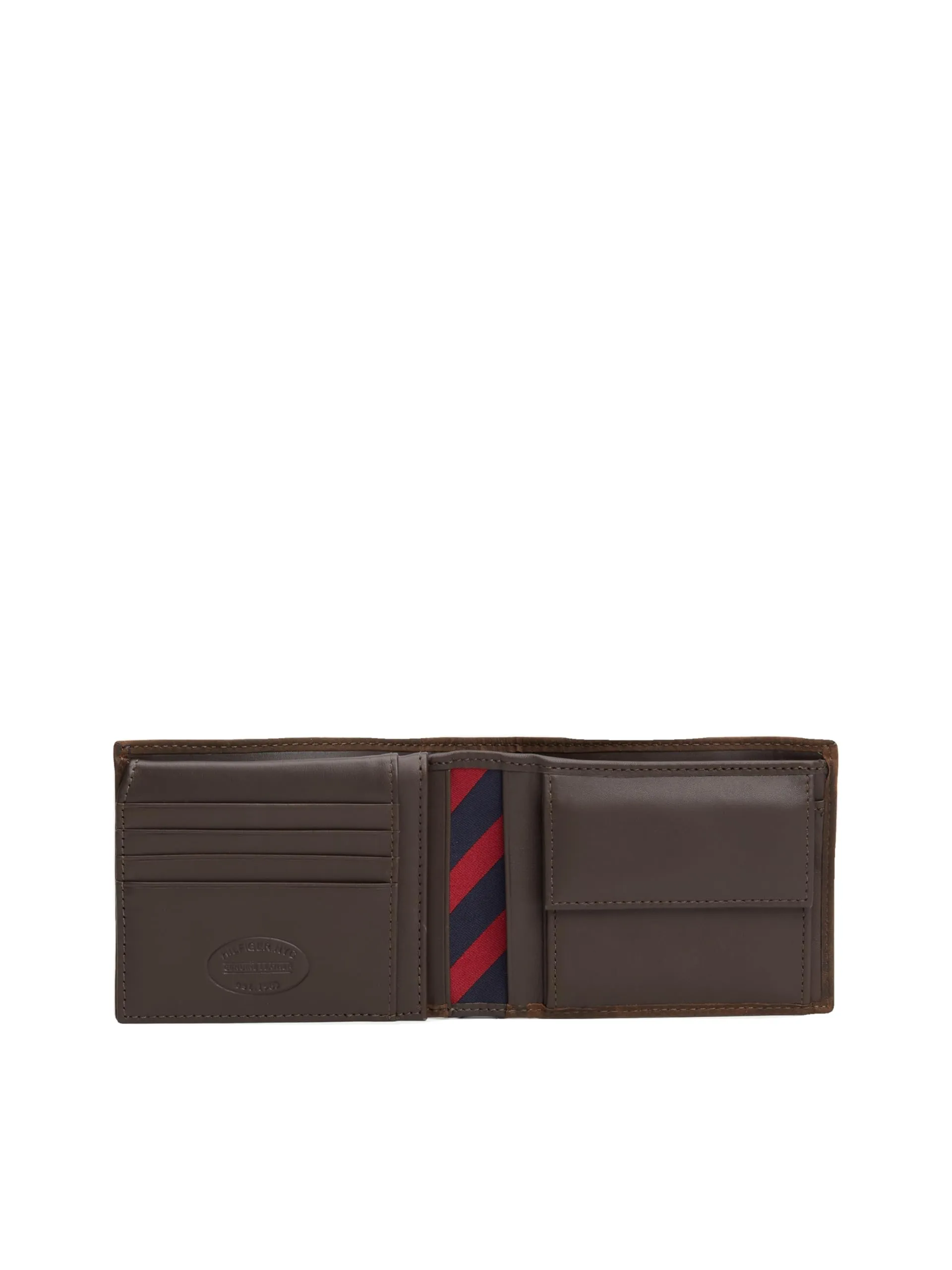 Tommy Hilfiger Portafoglio Johnson in Pelle, Marrone - immagine 4