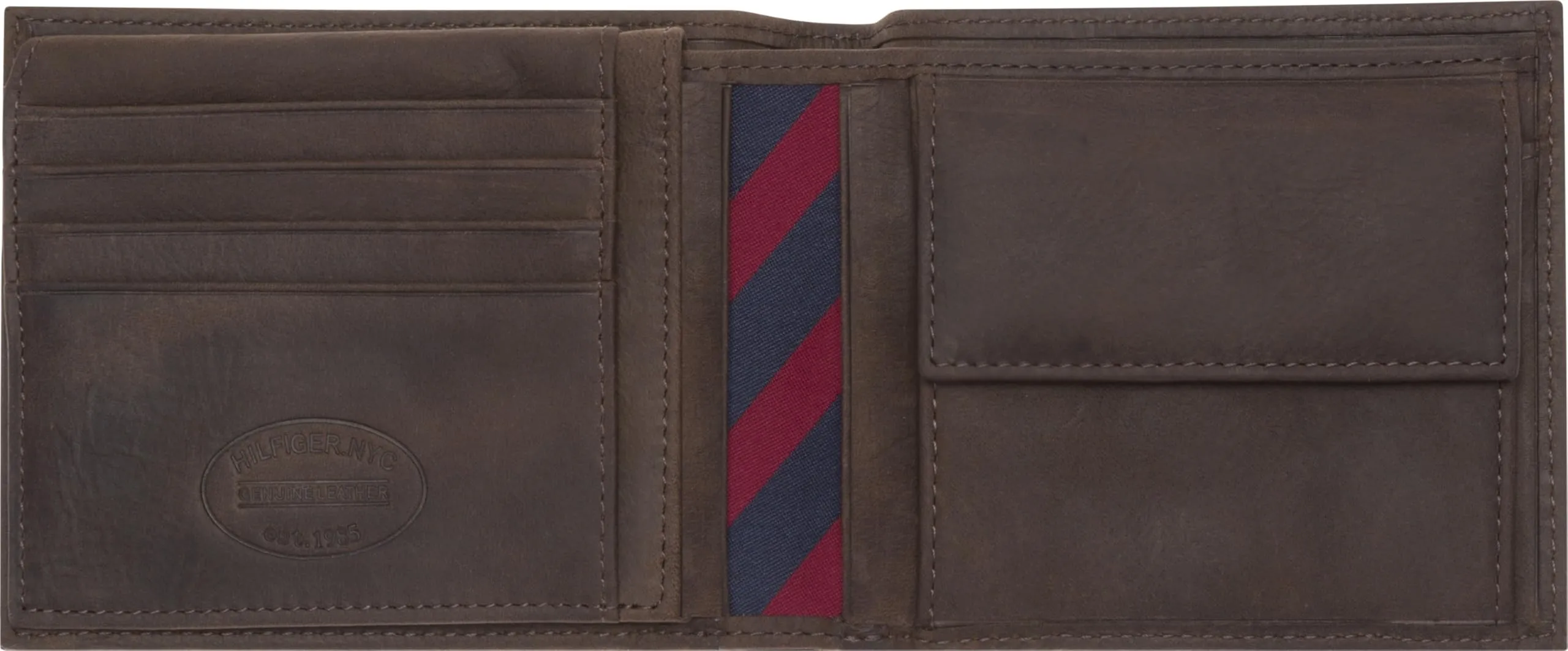 Tommy Hilfiger Portafoglio Johnson in Pelle, Marrone - immagine 6
