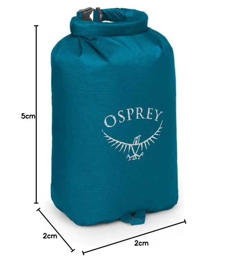 Osprey Ultralight Sacca impermeabile, 6L, Waterfront Blue - immagine 7